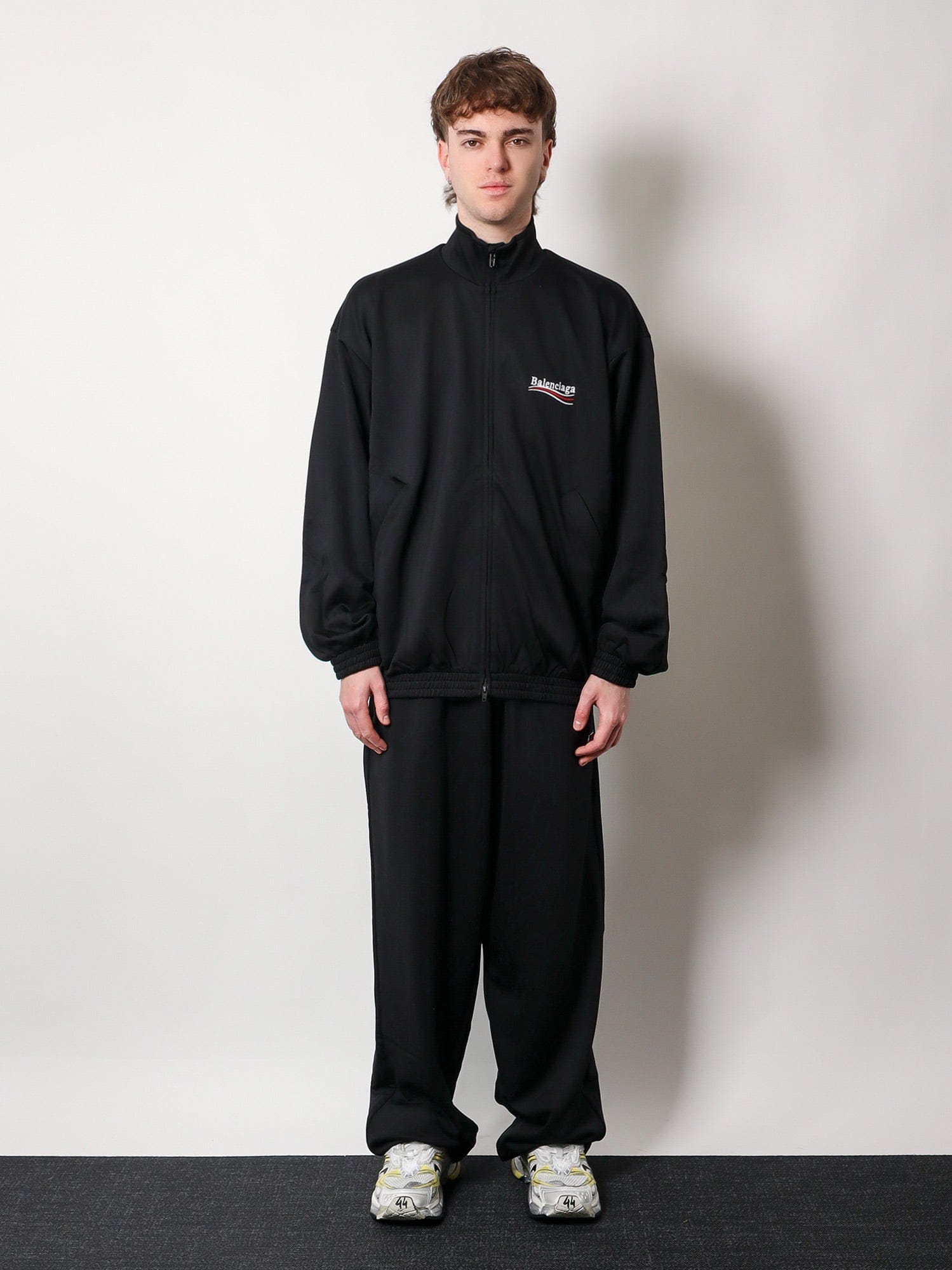 Balenciaga unisex sweatshirt with logo embroidery