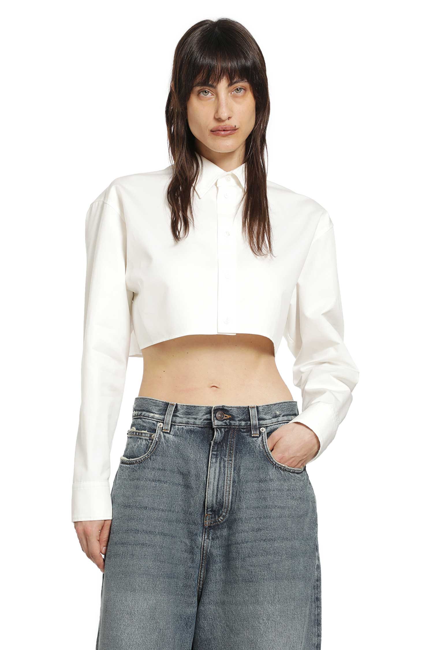 Balenciaga Cropped Shirt