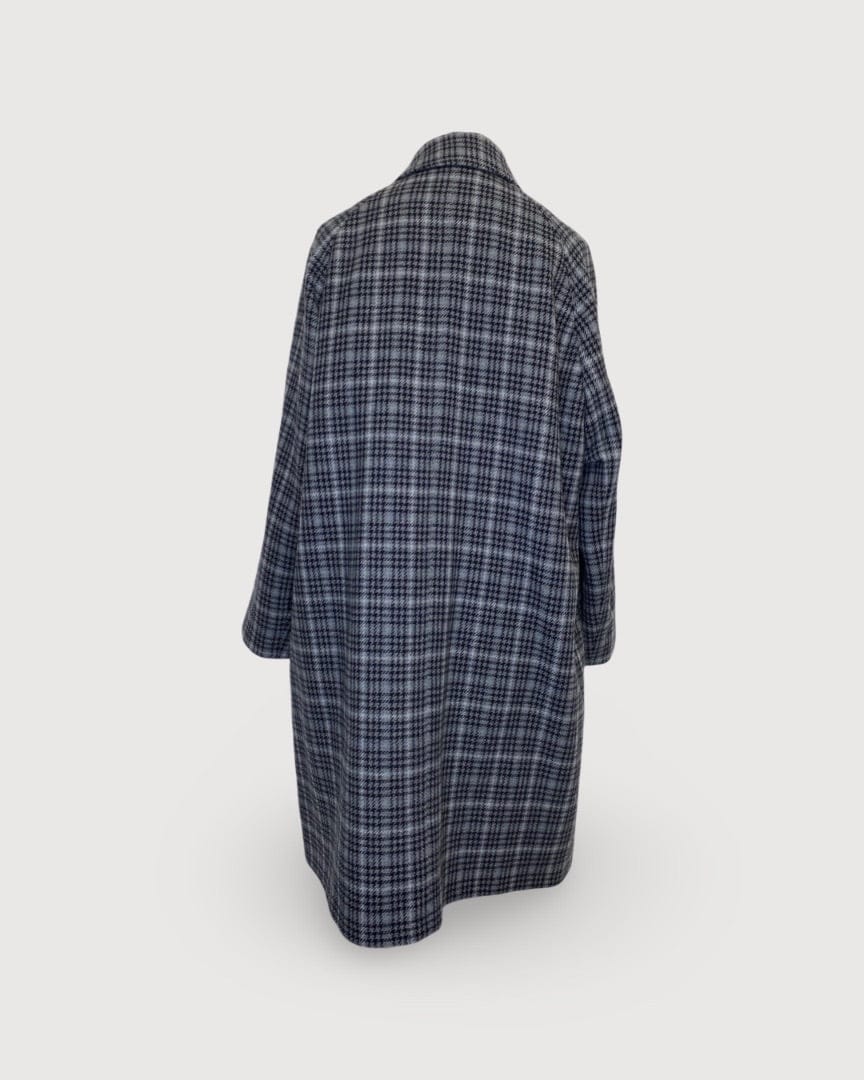 Balenciaga Grey Balenciaga Wool Coat, L