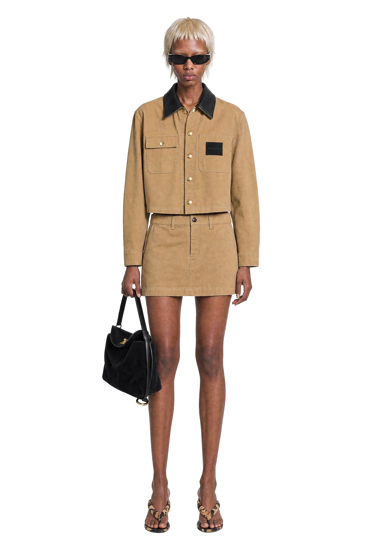 Balenciaga Mini Cotton SKirt