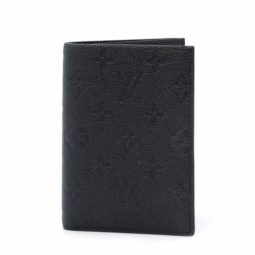 Louis Vuitton Passport Cover Monogram Shadow Leather