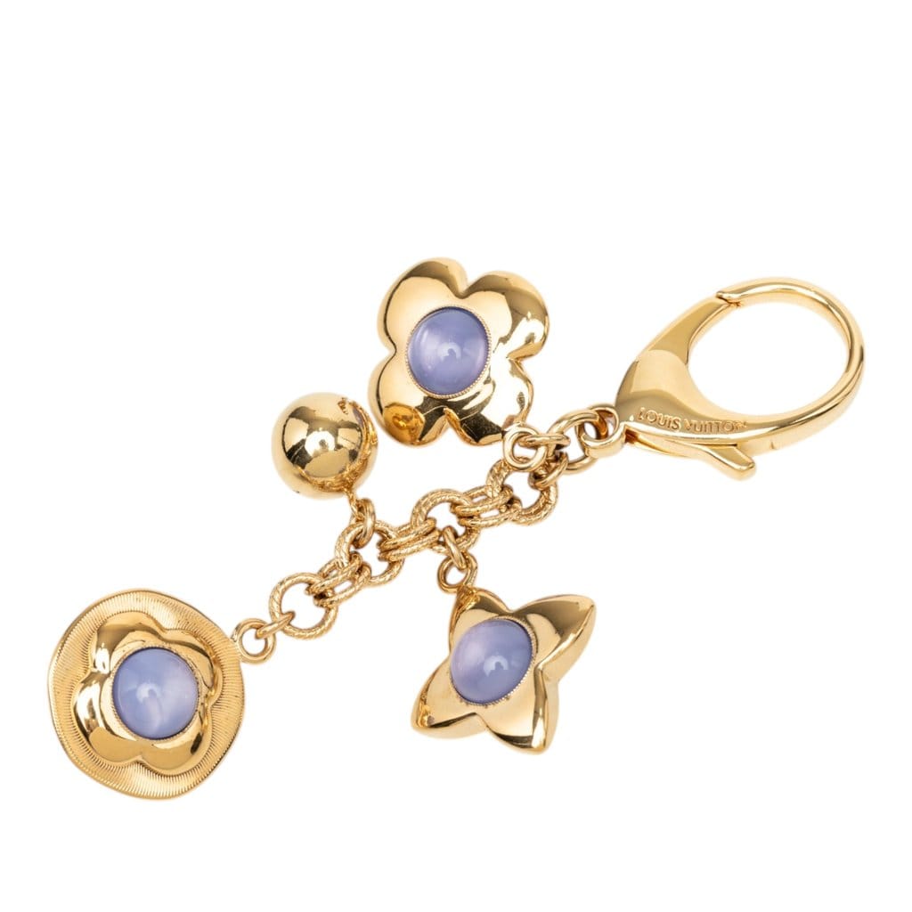 Louis Vuitton Gold Plated Bijoux Sac Tresor Bag Charm and Key Chain