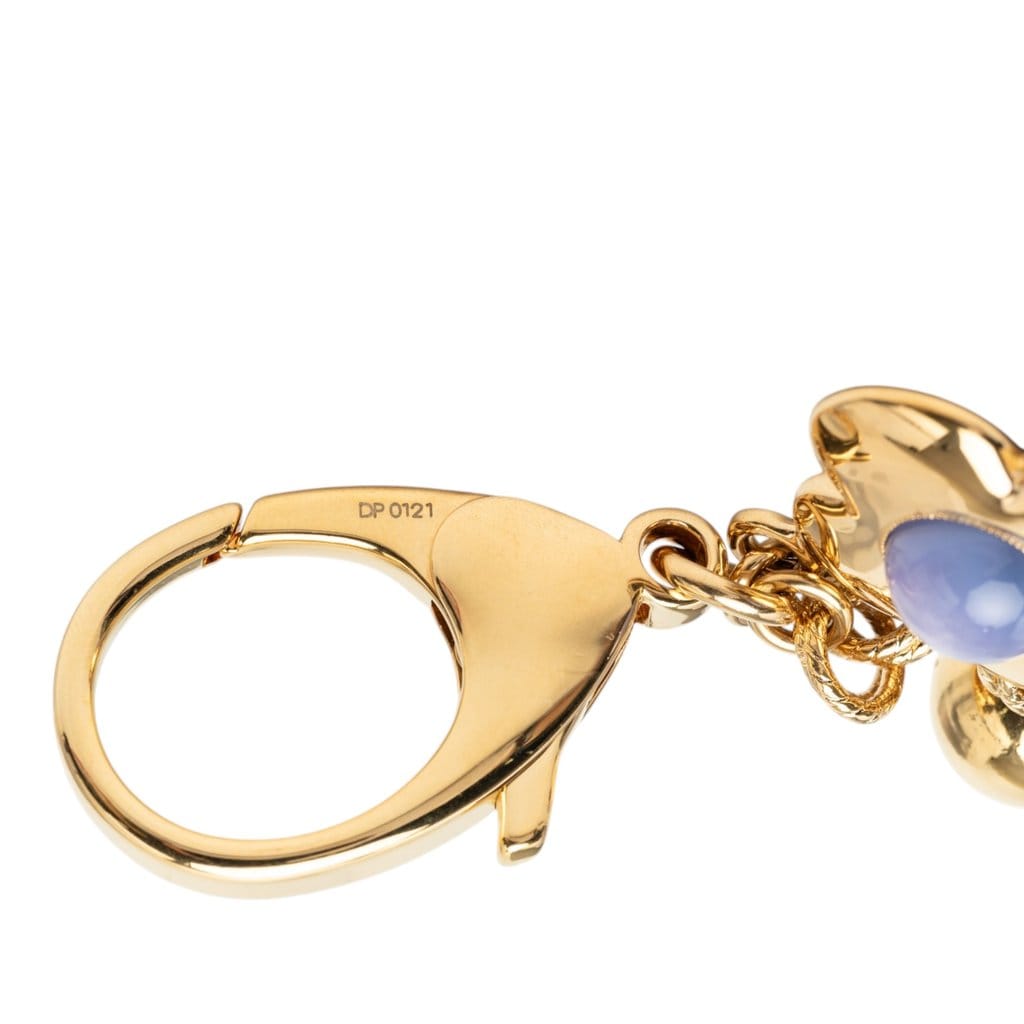 Louis Vuitton Gold Plated Bijoux Sac Tresor Bag Charm and Key Chain