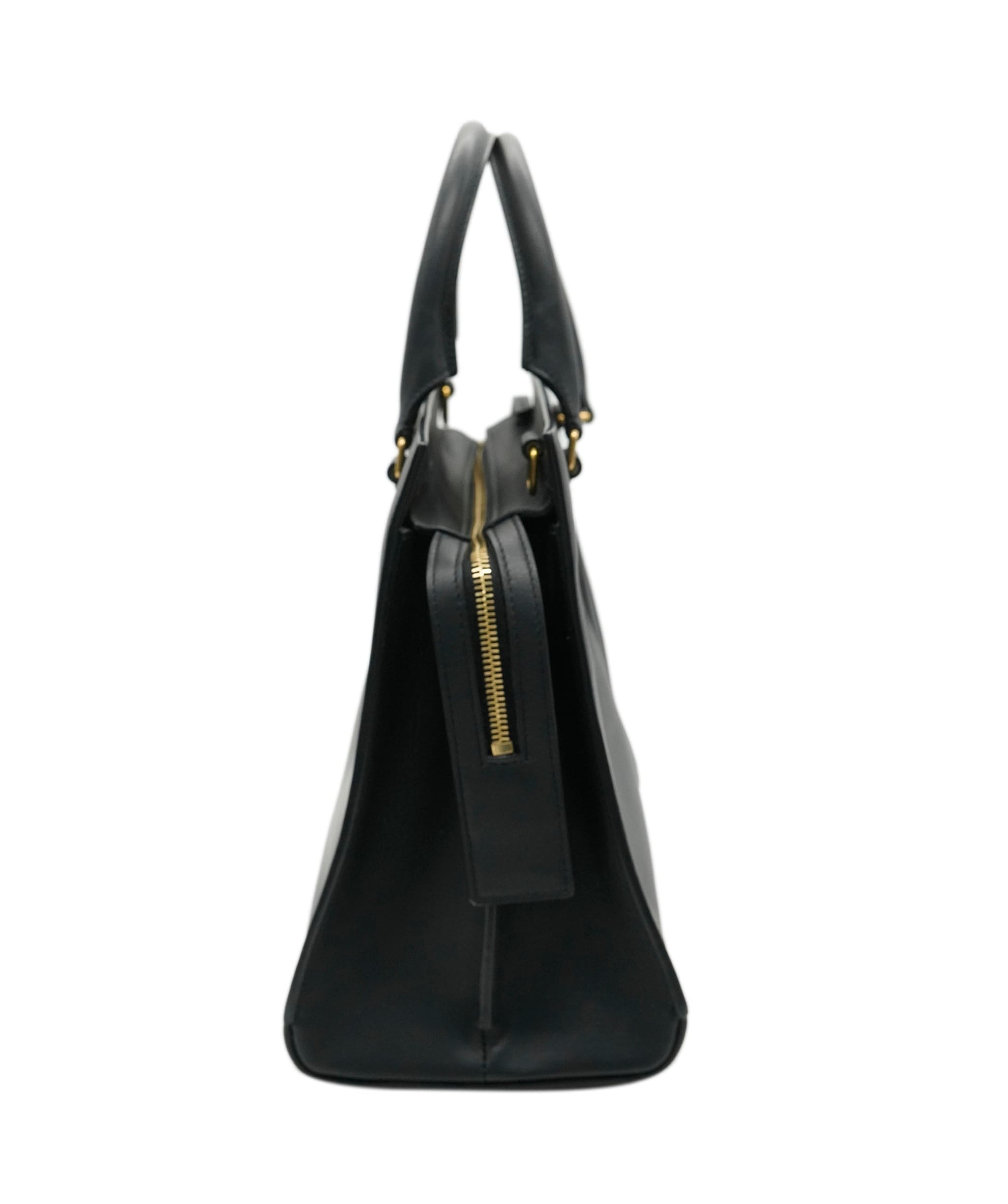 Yves Saint Laurent Saint Laurent Black Shopper Style Crossbody Bag ALL1030
