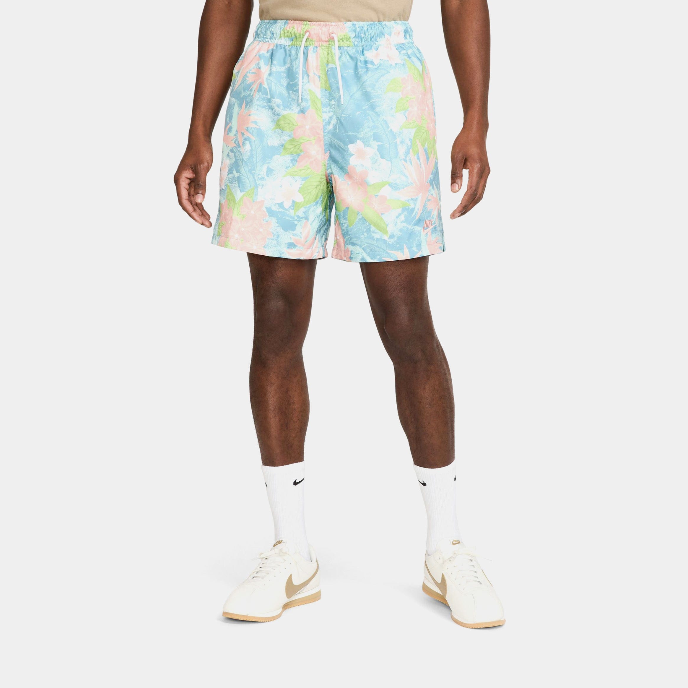 Nike Club Flow Mens Shorts (Mint Foam/Denim Turquoise/Mint Foam)