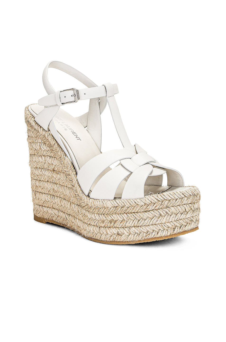 Saint Laurent Tribute Espadrille Wedge