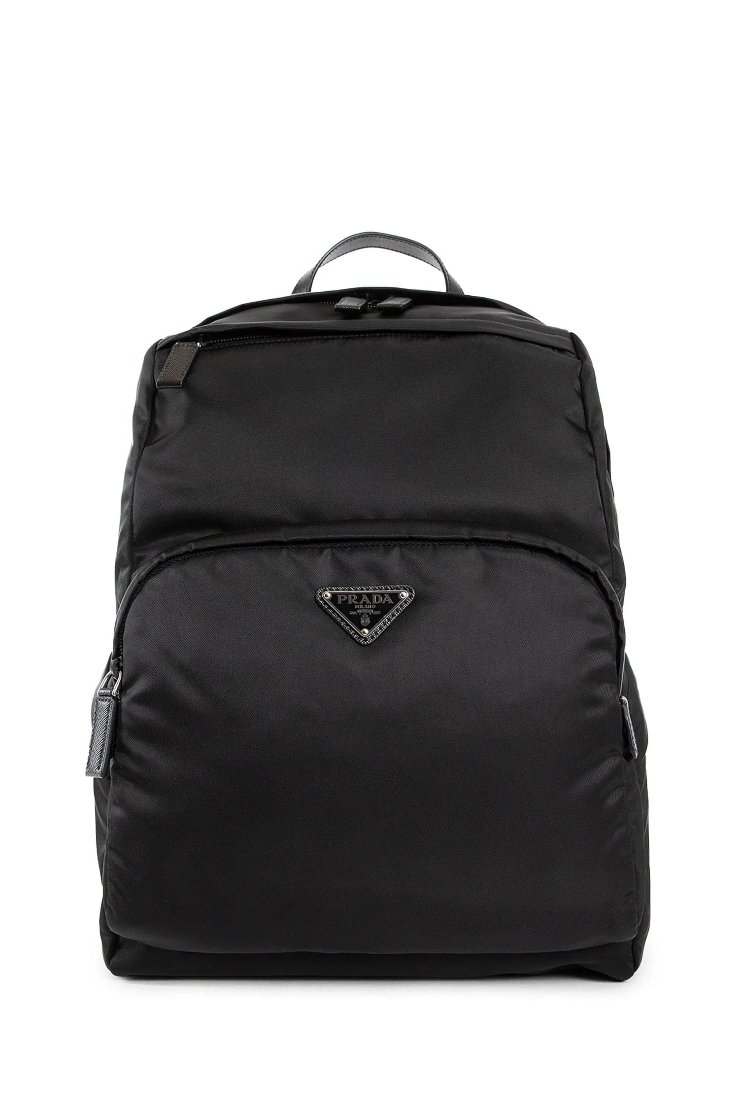 Prada Re - Nylon and Saffiano Leather Backpack
