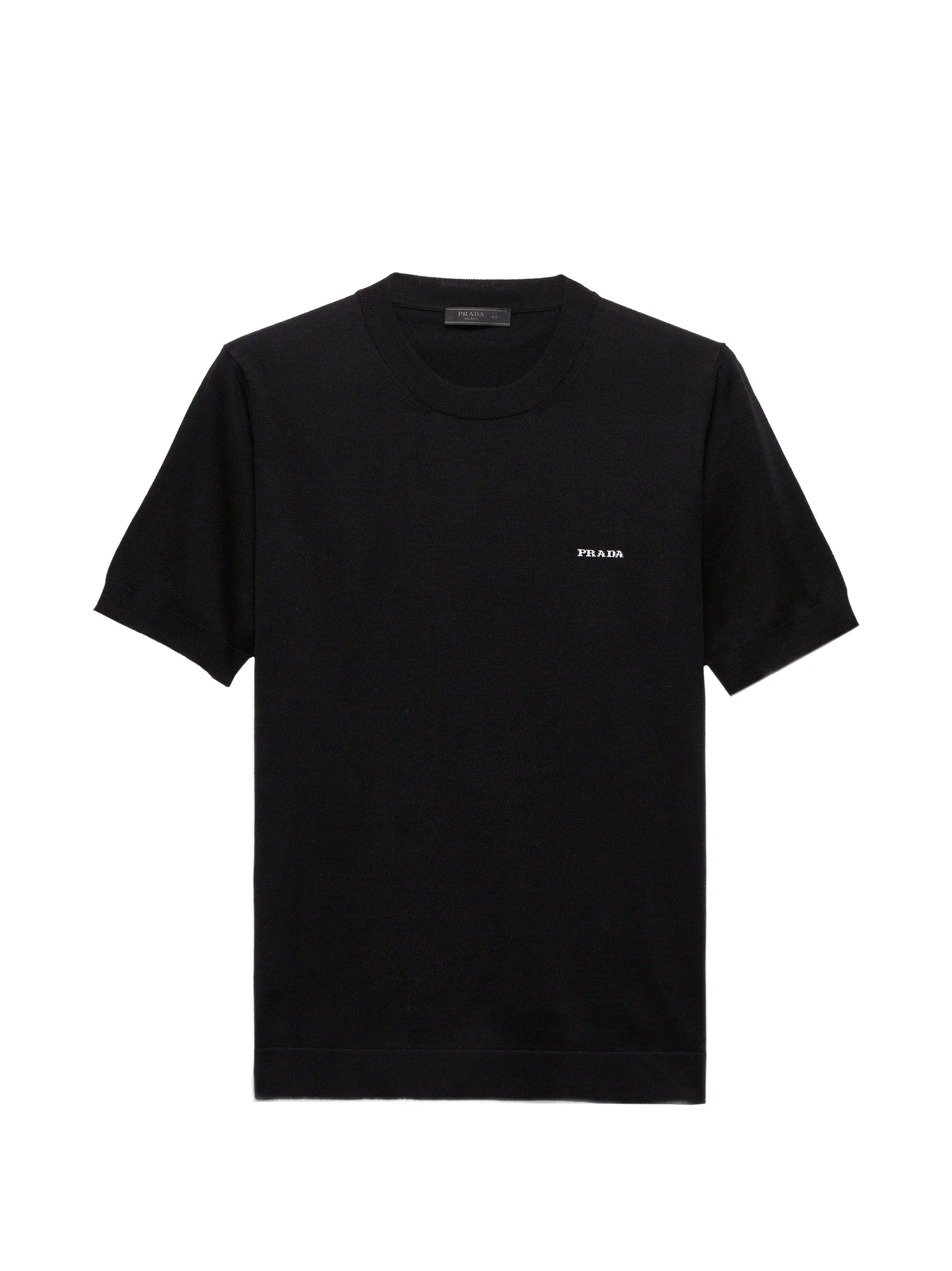 Prada cotton crew - neck sweater