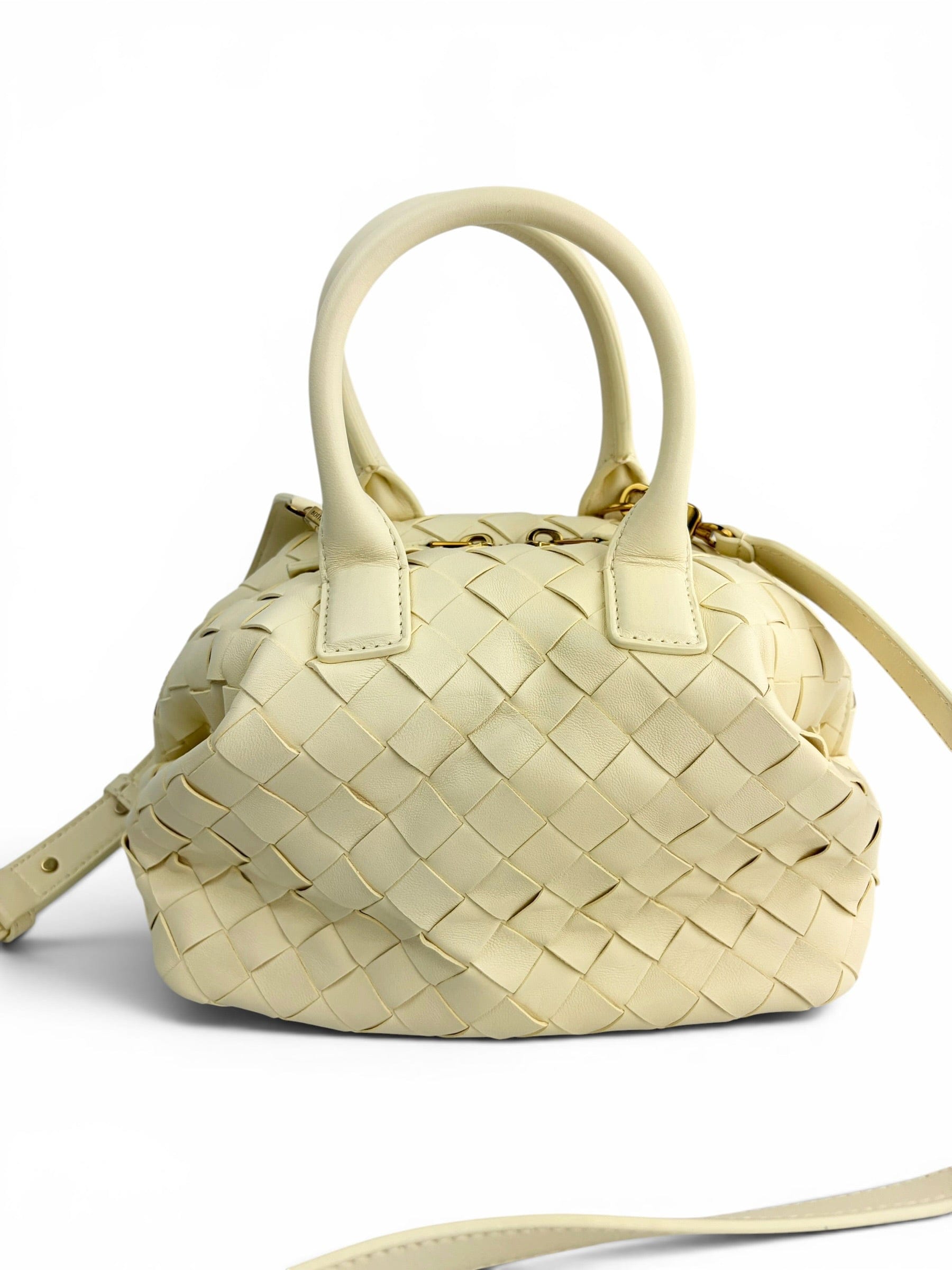 Bottega Veneta Camomile Yellow Mini Bauletto