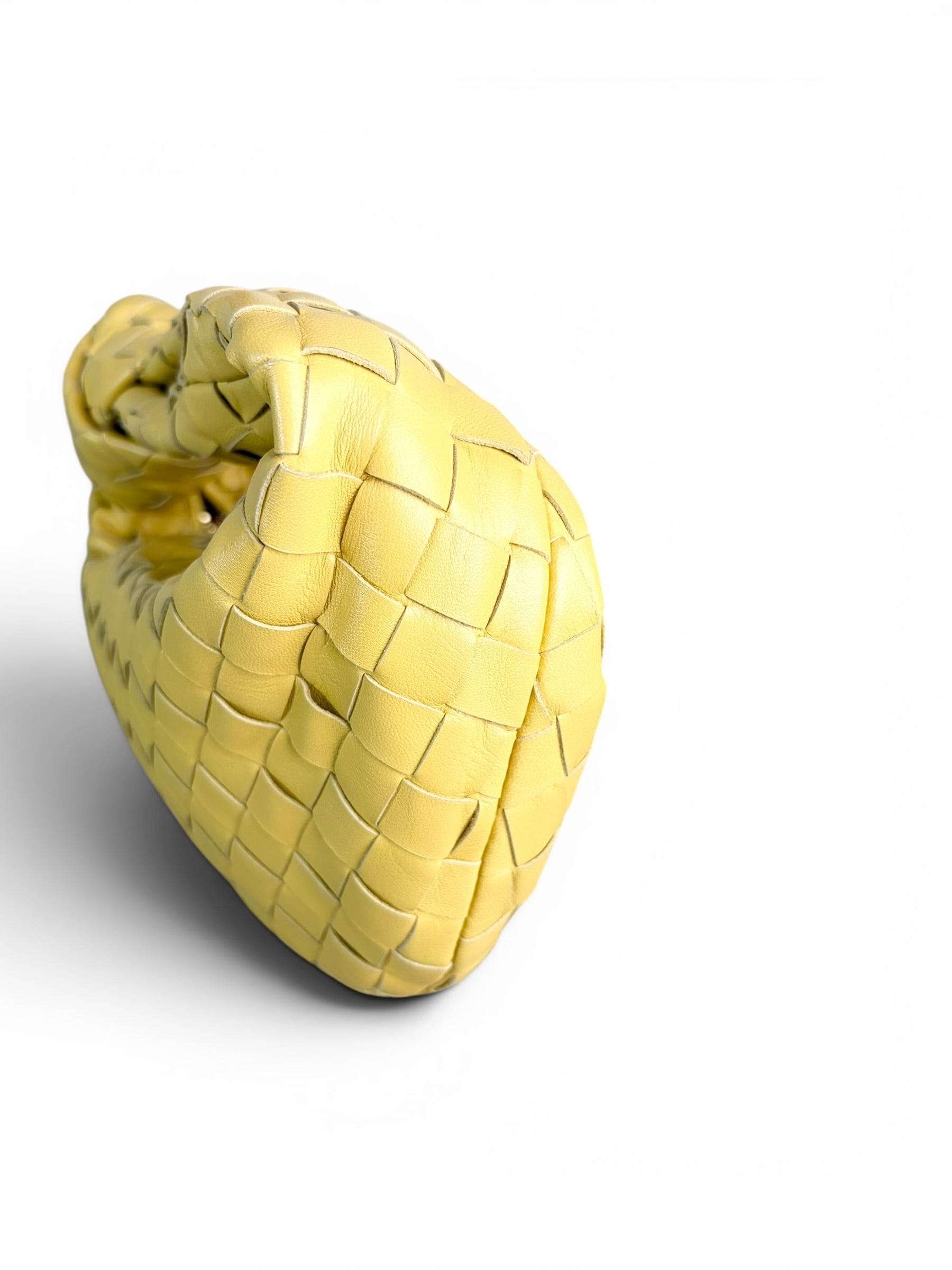 Bottega Veneta Yellow Intrecciato Mini Jodie