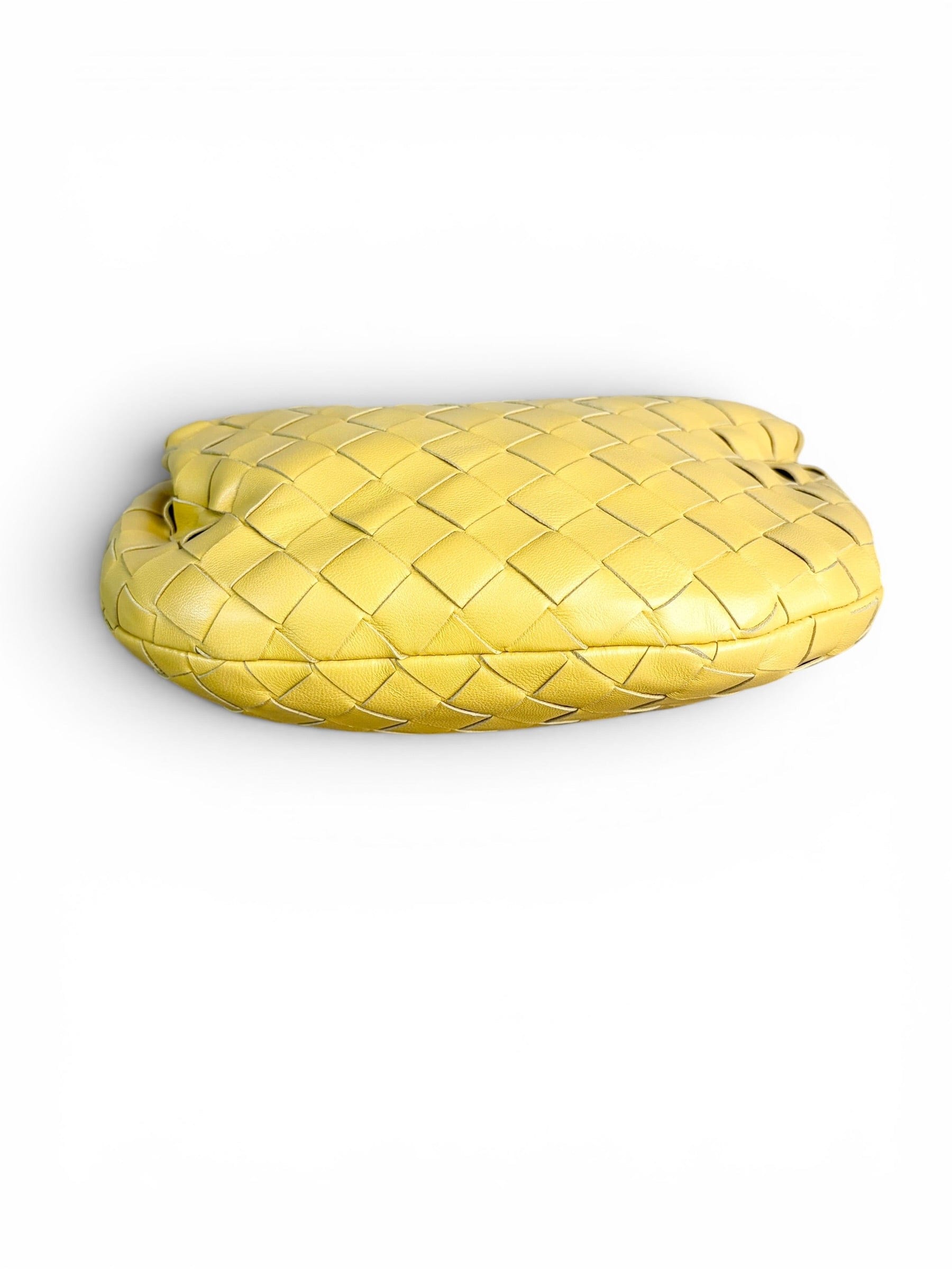 Bottega Veneta Yellow Intrecciato Mini Jodie