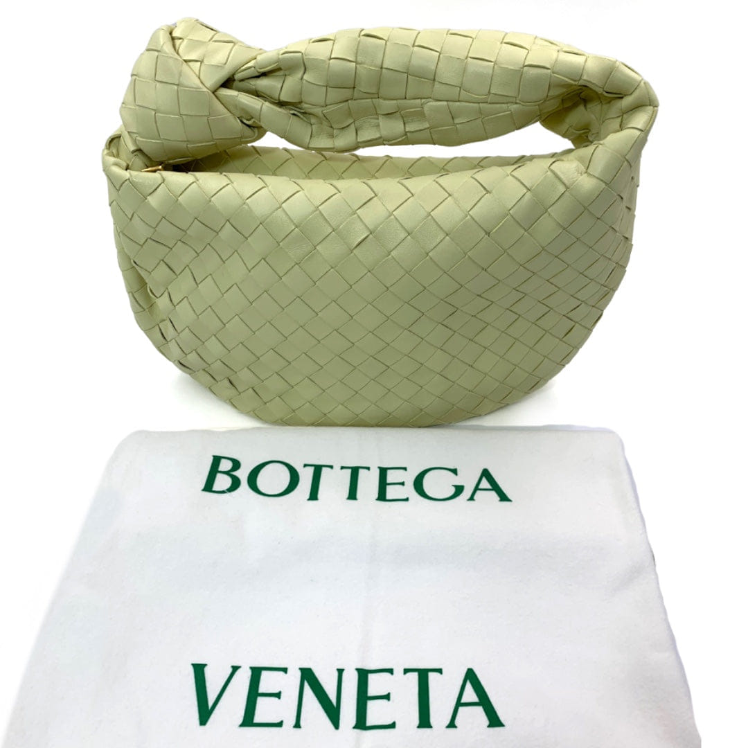 Bottega Veneta Small Jodie Camomile Intrecciato Leather Bag