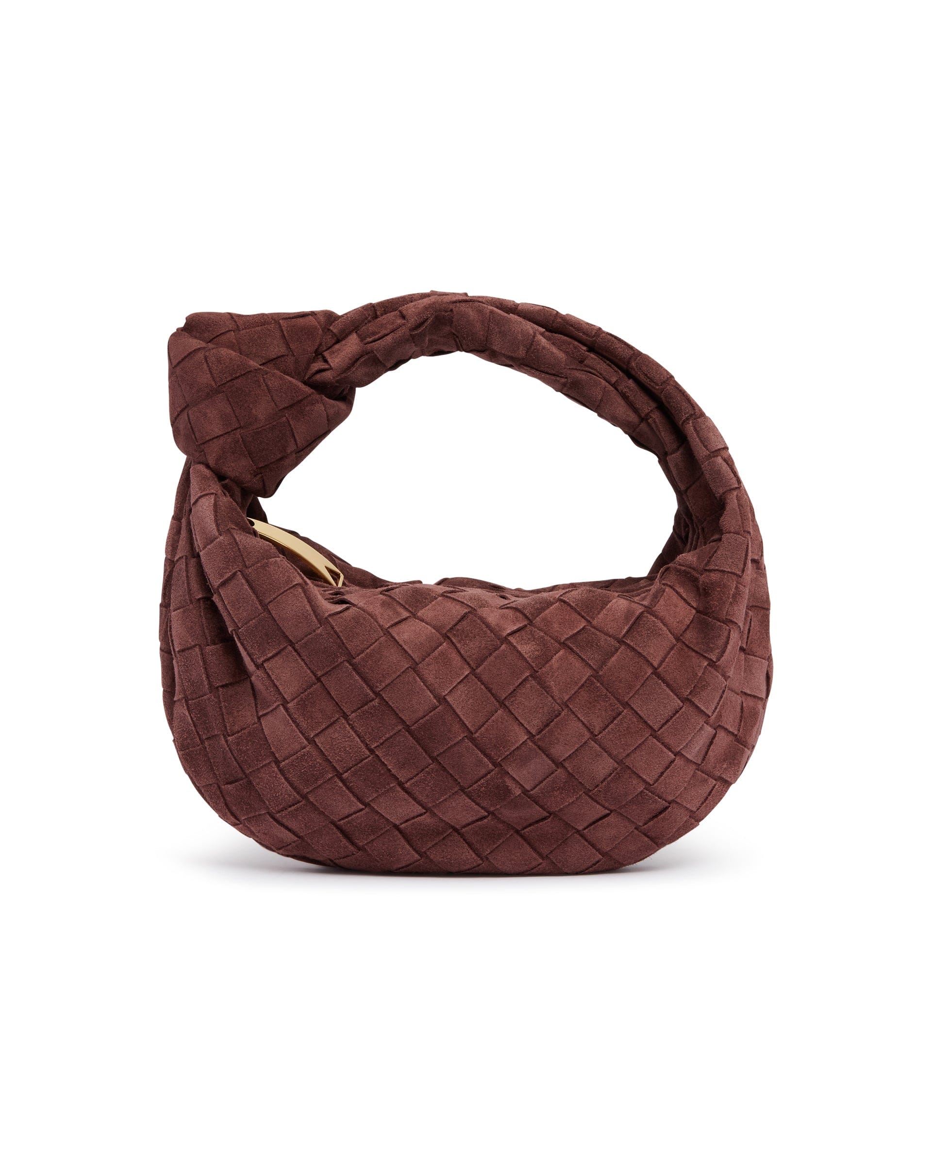 Bottega Veneta Borsa Mini Jodie Marrone