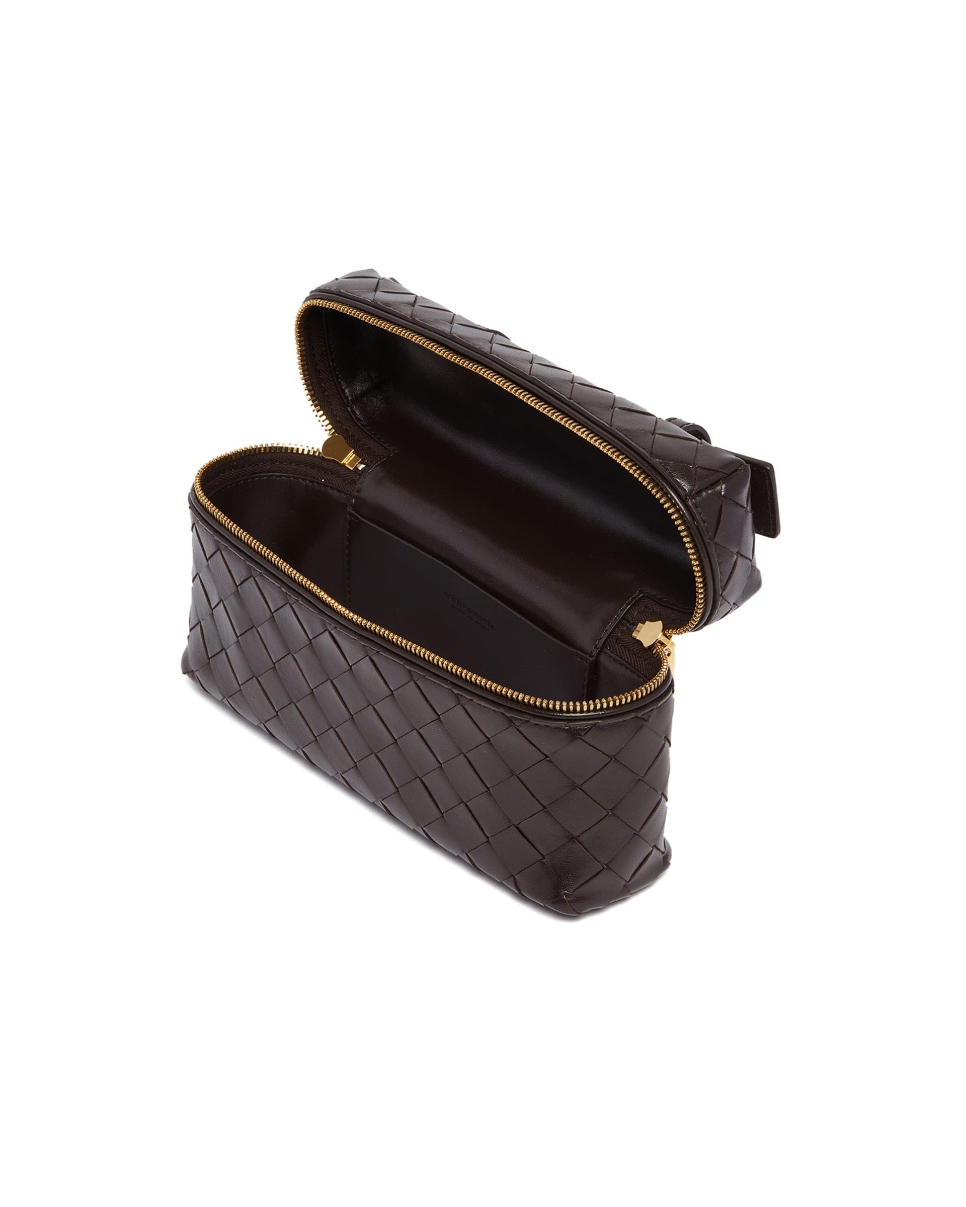 Bottega Veneta Bang Bang Vanity Case Marrone