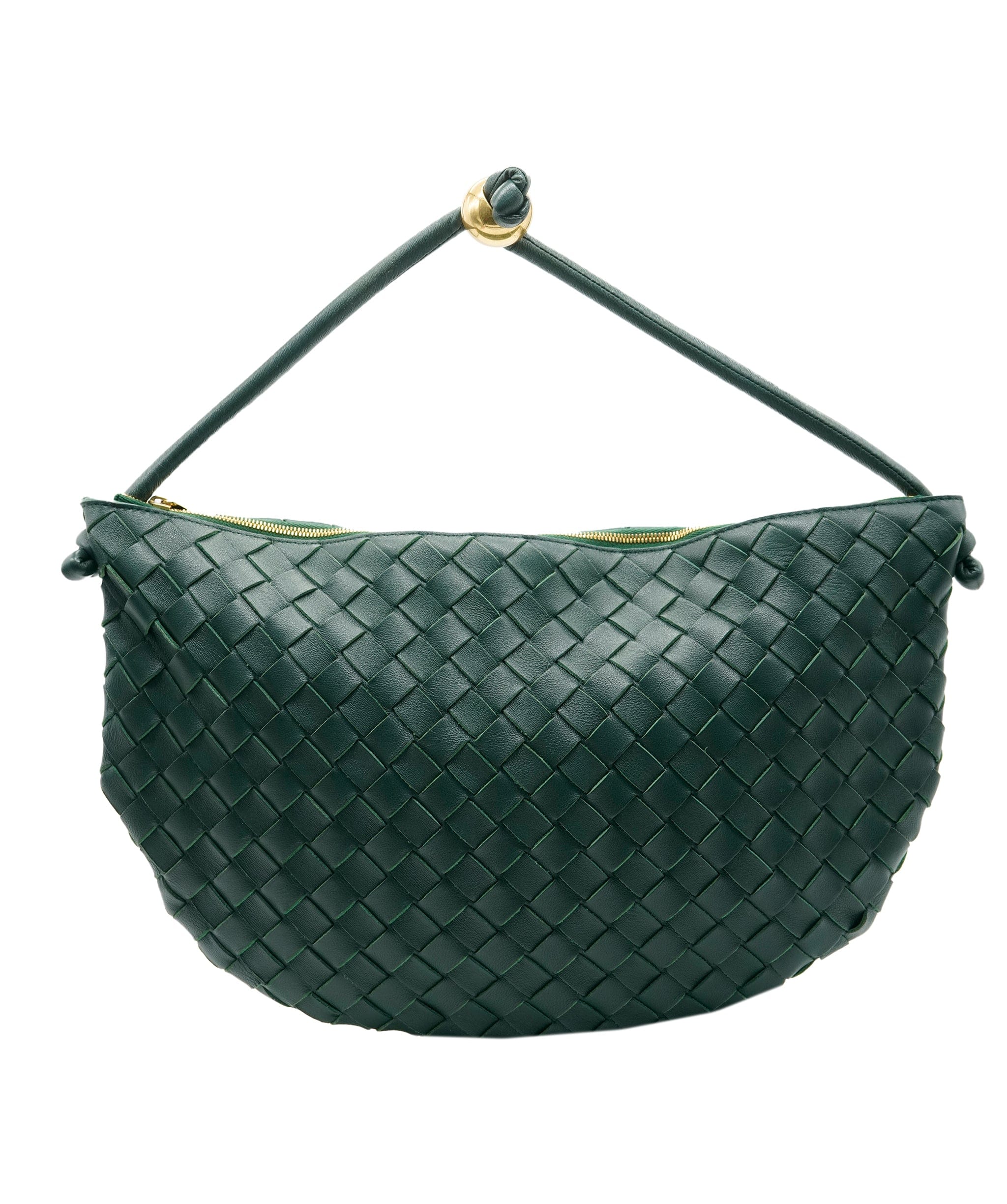 Bottega Veneta Bottega forest green large bag AKC0093