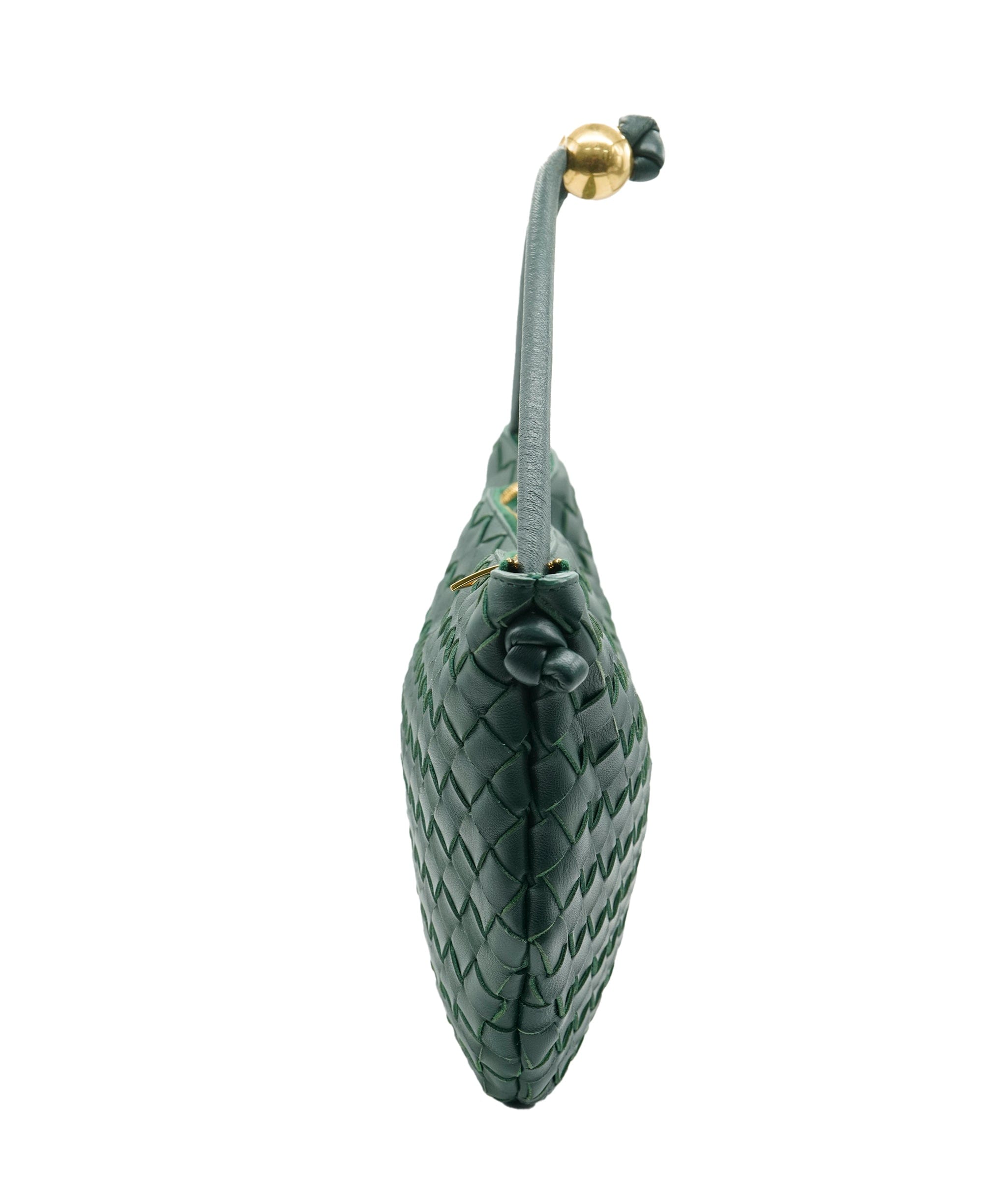 Bottega Veneta Bottega forest green large bag AKC0093