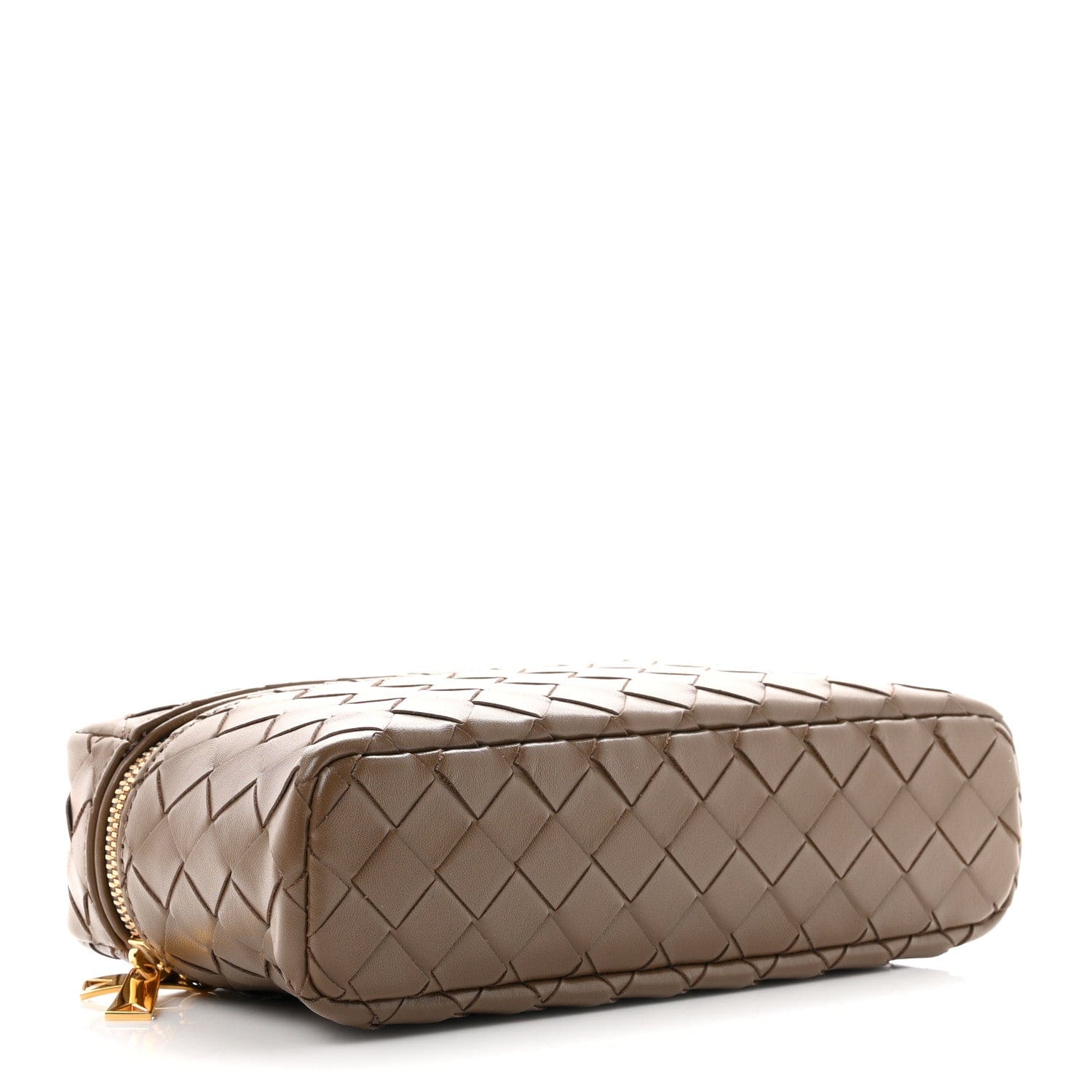 Bottega Veneta Calfskin Intrecciato Bang Bang Vanity Case Pinecone