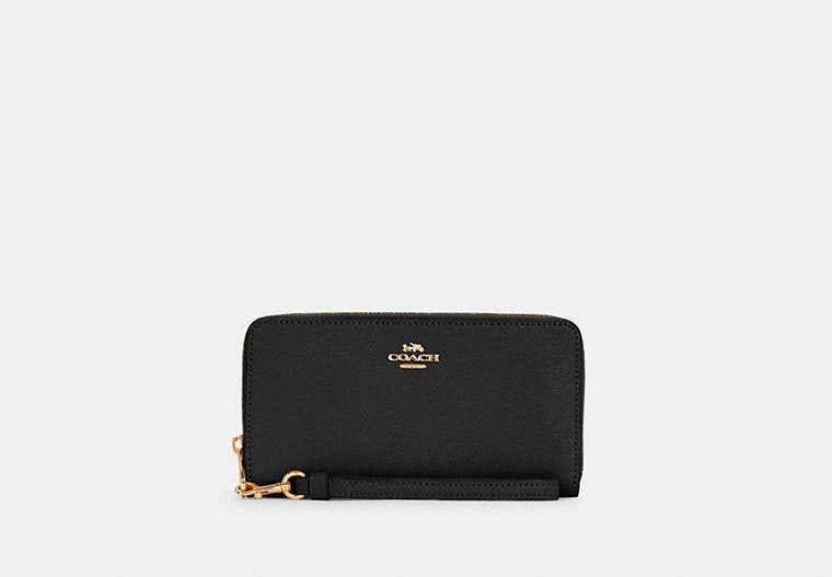 Coach Long Zip Around Wallet