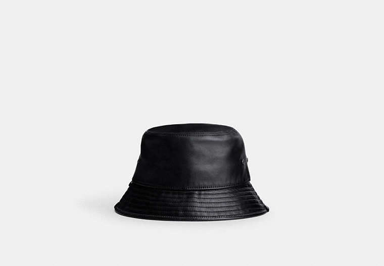 Coach Leather Bucket Hat