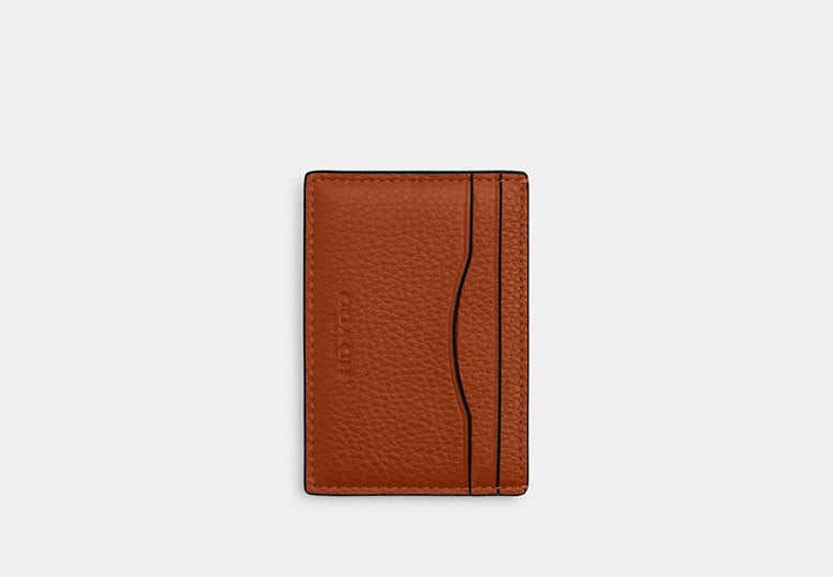 Coach Card Case With Money Clip