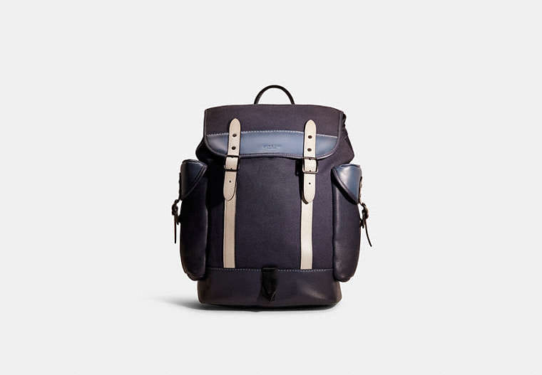 Coach Restored Hitch Backpack In Organic Cotton Canvas
