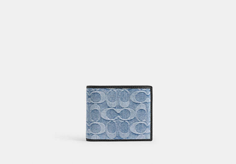 Coach 3 - In - 1 Wallet In Loved Signature Denim