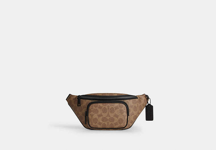 Coach Travis Belt Bag 30 In Signature Canvas