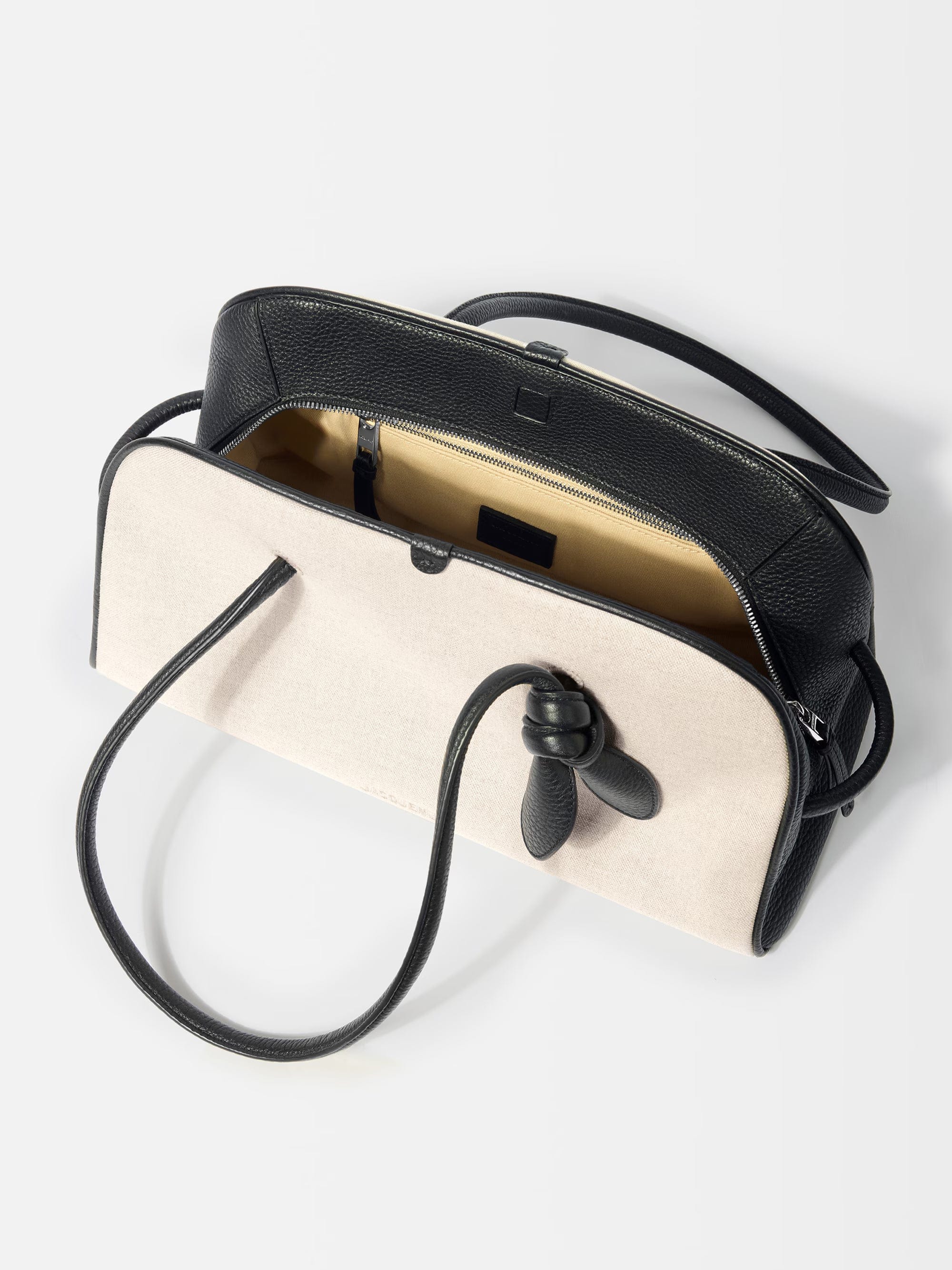 Jacquemus The Turismo Bag - Light Greige/Black