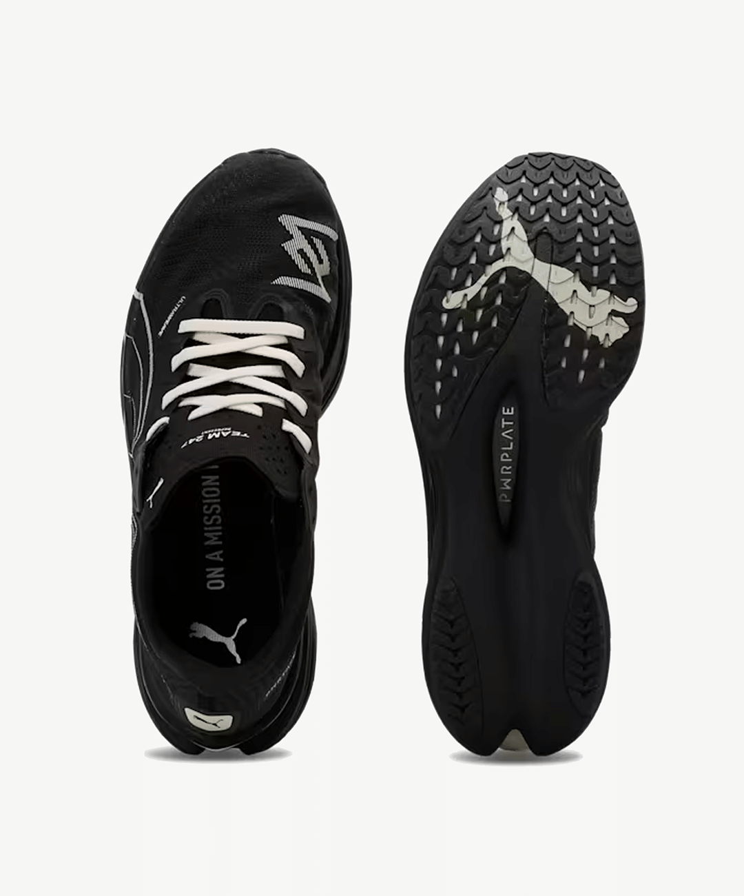 PUMA | x REPRESENT DEVIATE NITRO ELITE 3 { PUMA BLACK/ALPINE SNOW