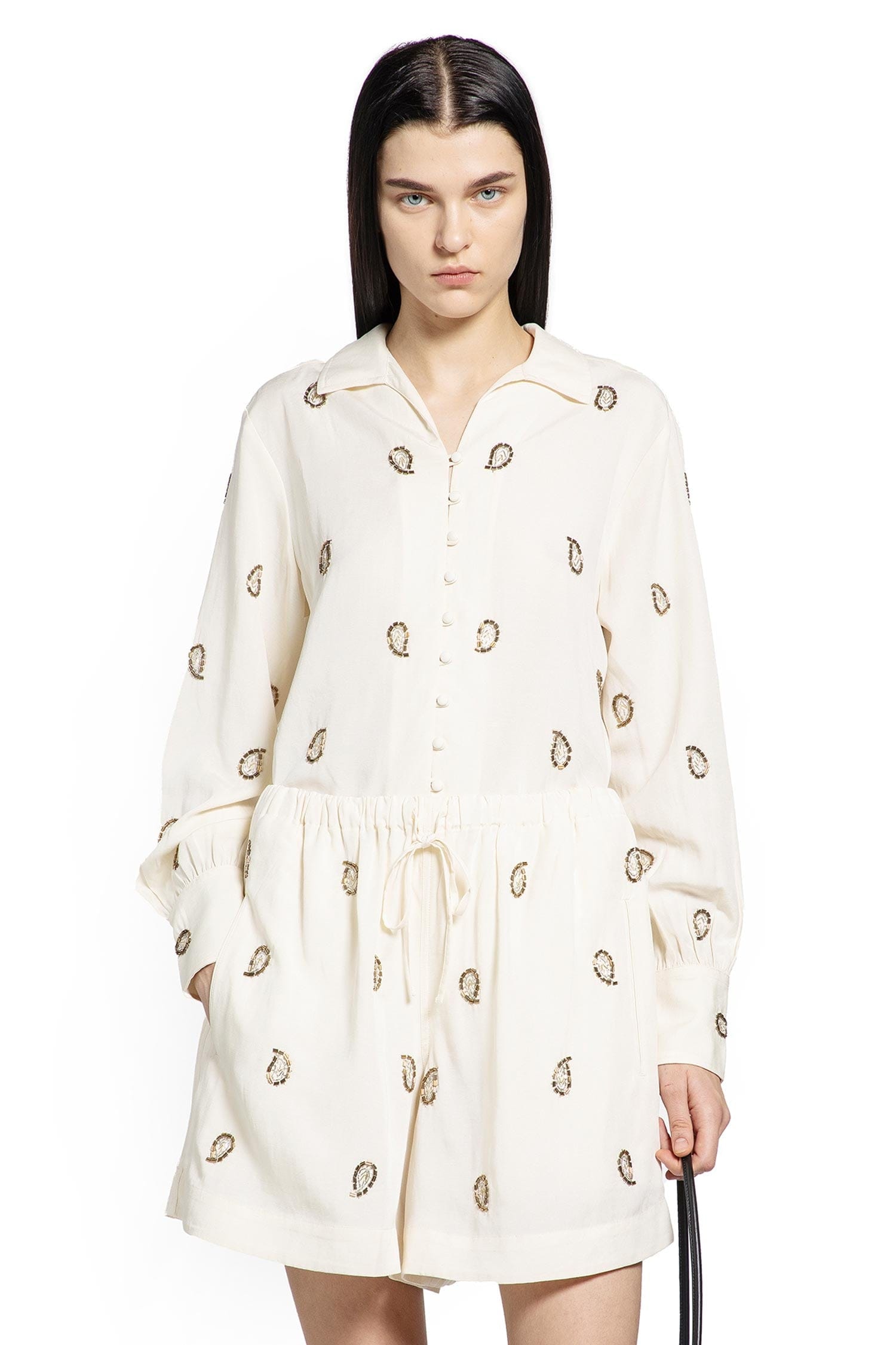 POLO RALPH Lauren Beaded Paisley Top