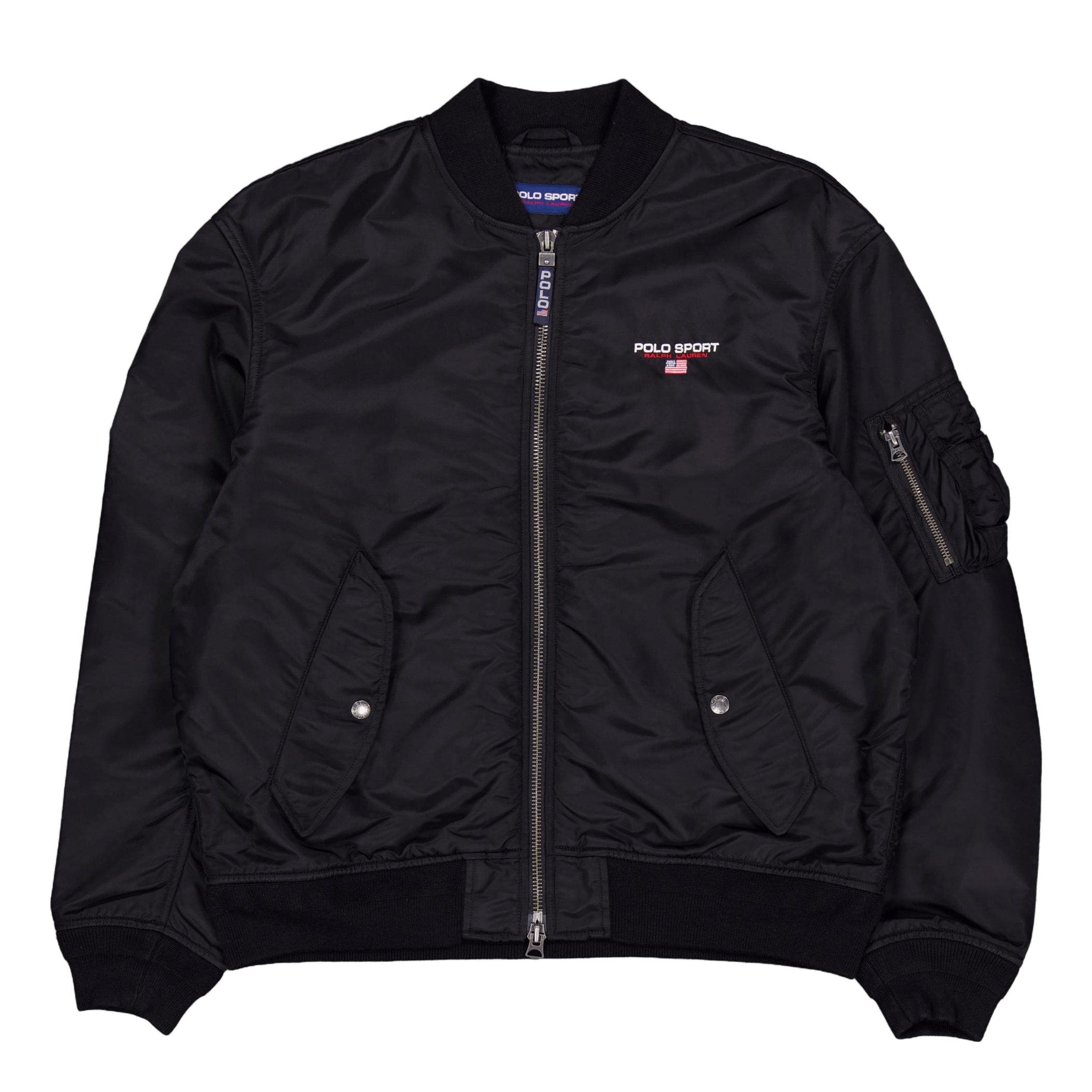 Polo Ralph Lauren Nylon Twill - polo Sport Ma1 Polo Black