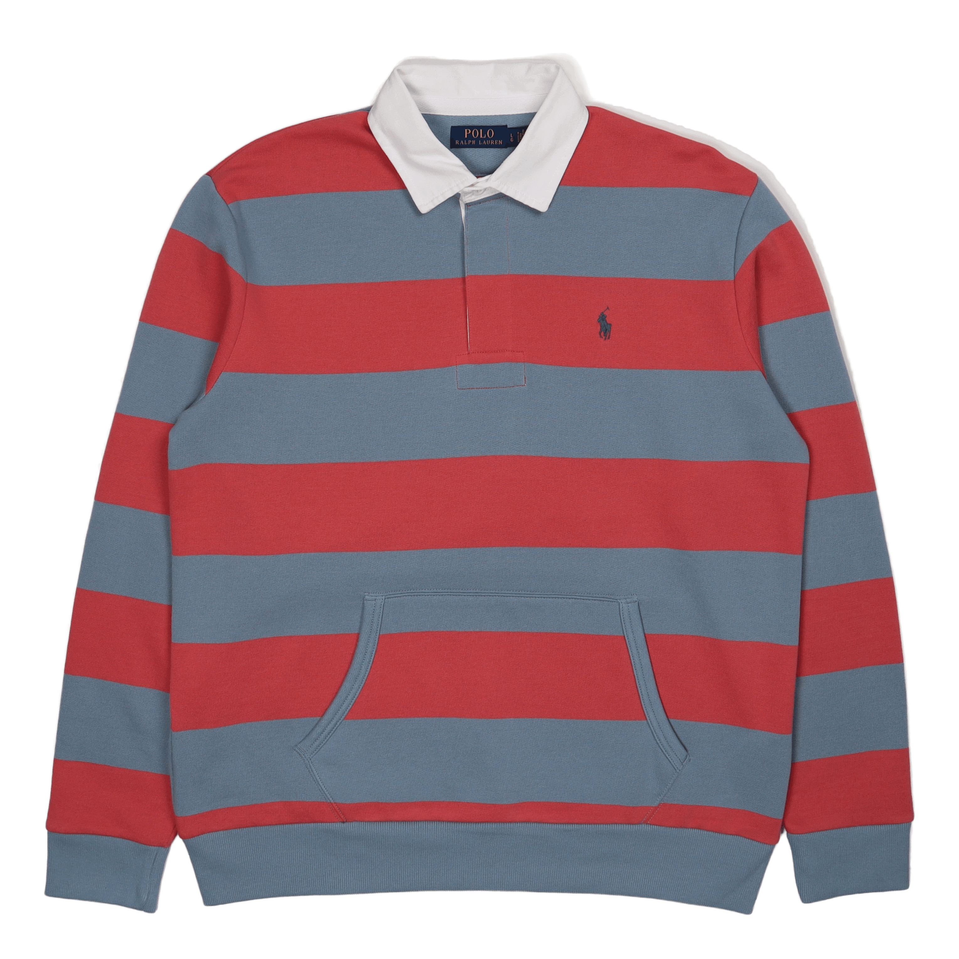 Polo Ralph Lauren Lsrugbypktm8 - long Sleeve - sweat Adirondack Berry/channel Blue
