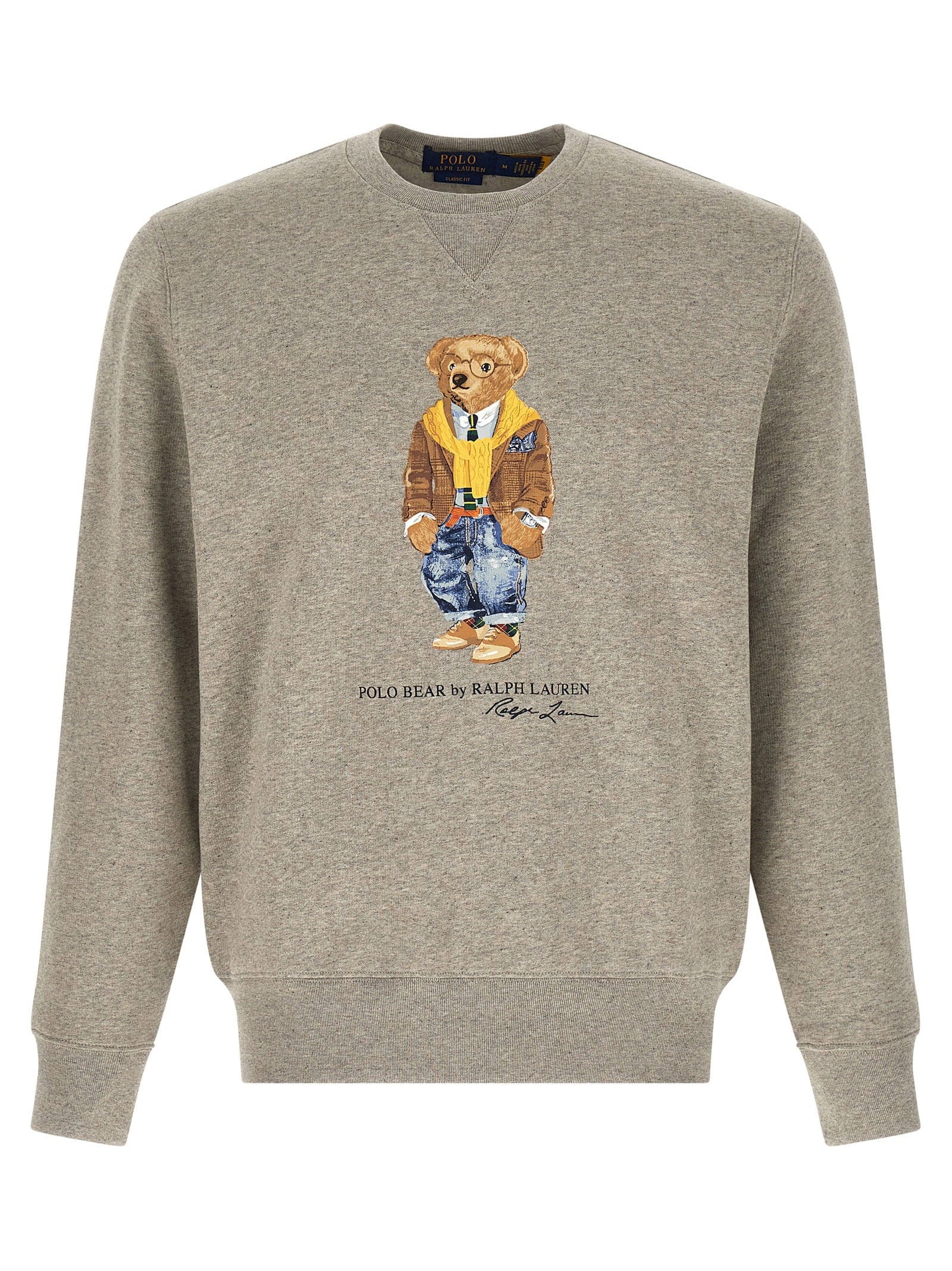 Polo Ralph Lauren Polo Bear - Embroidered Sweatshirt — Grey