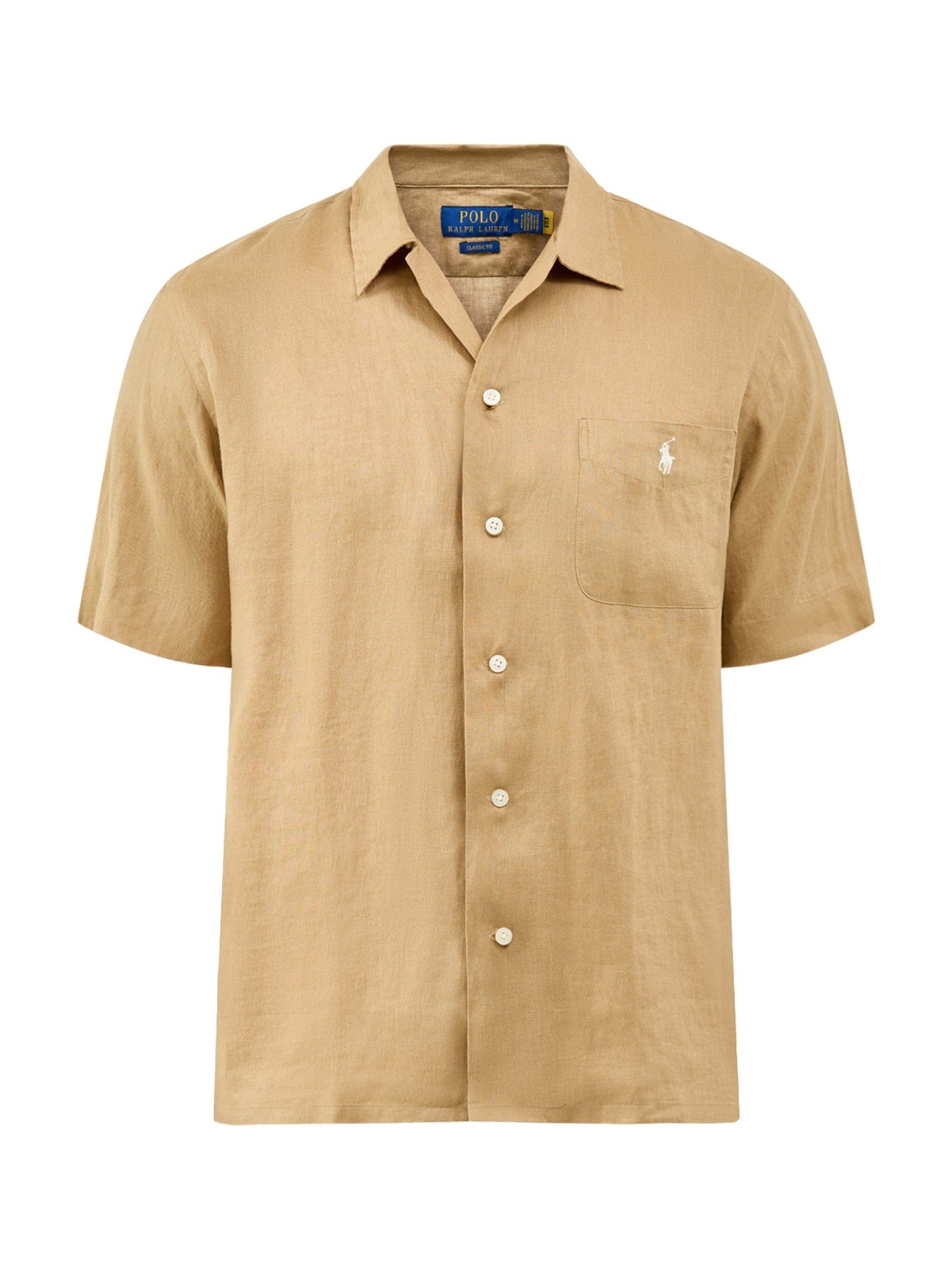 Polo Ralph Lauren Open Collar Shirt Beige