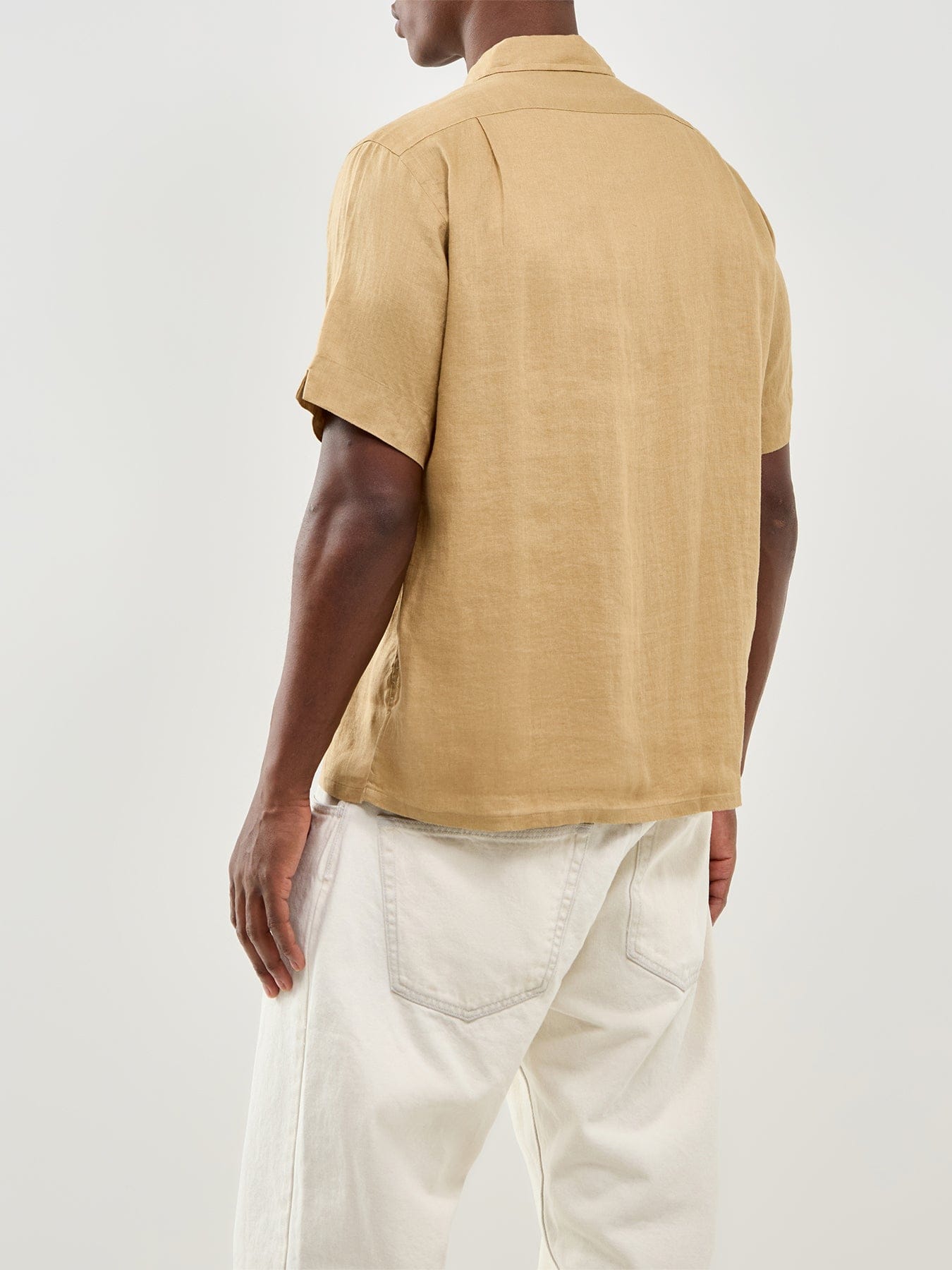 Polo Ralph Lauren Open Collar Shirt Beige