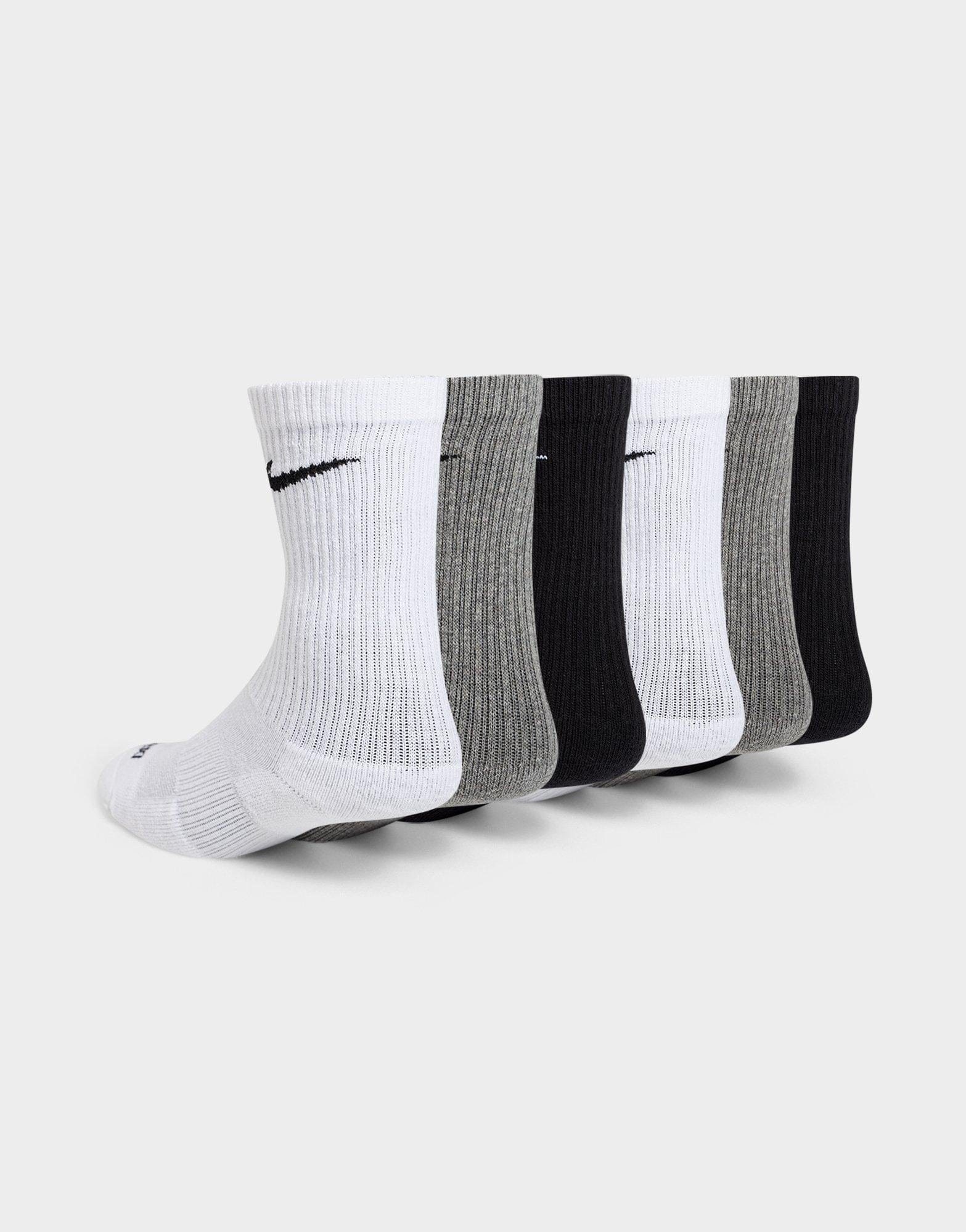 Nike Everyday Plus Cushioned Training Crew Socks (6 Pairs)