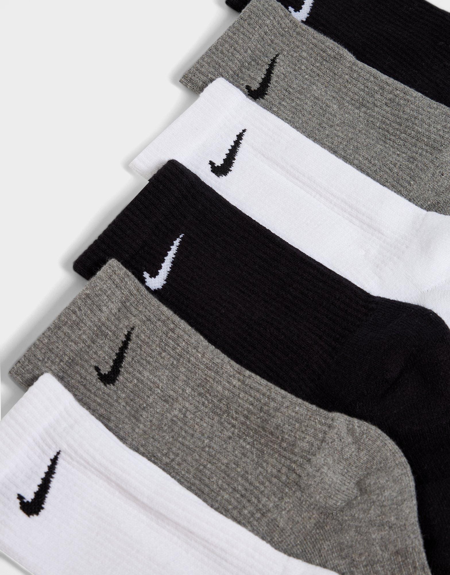 Nike Everyday Plus Cushioned Training Crew Socks (6 Pairs)