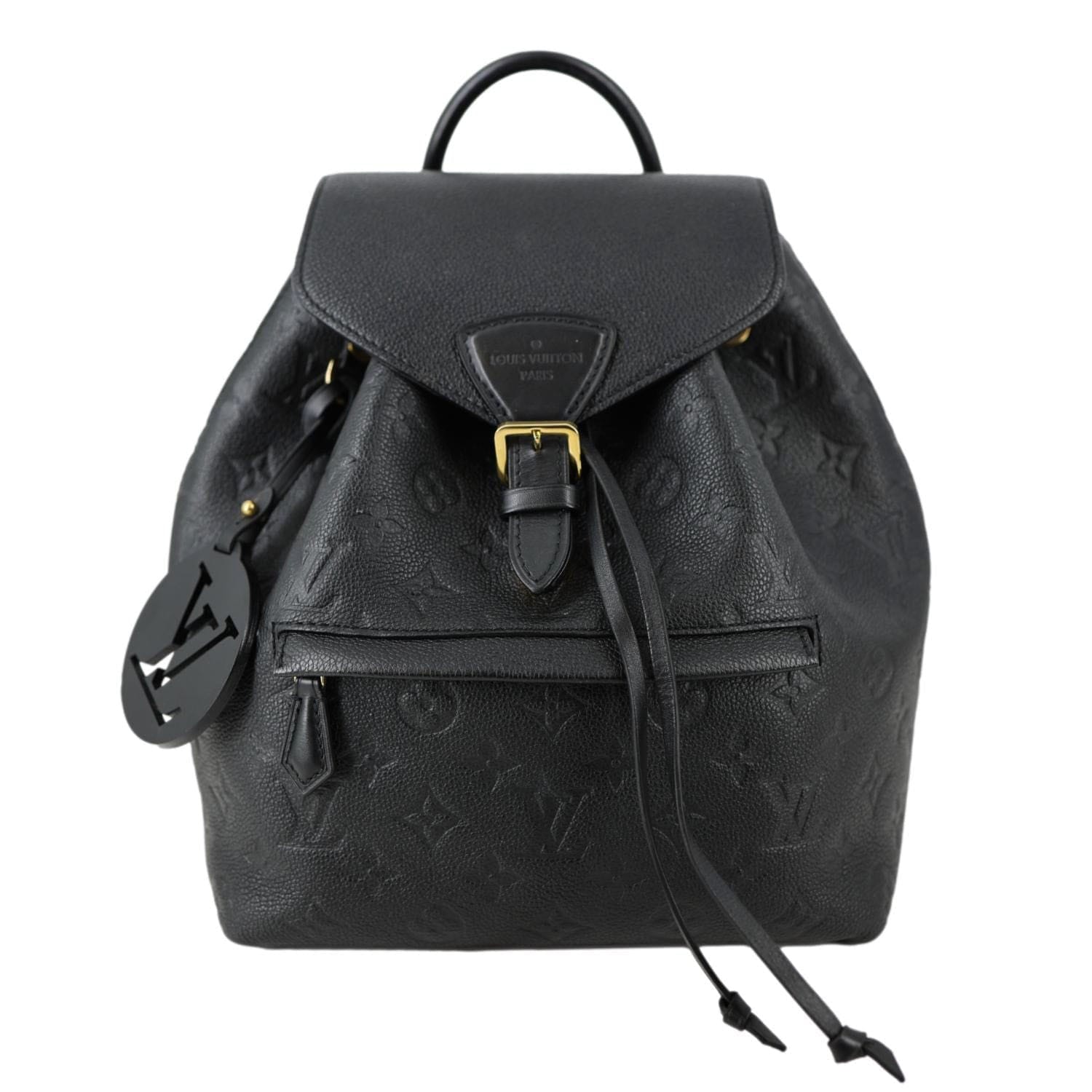 LOUIS VUITTON Montsouris NM PM Monogram Empreinte Backpack Black