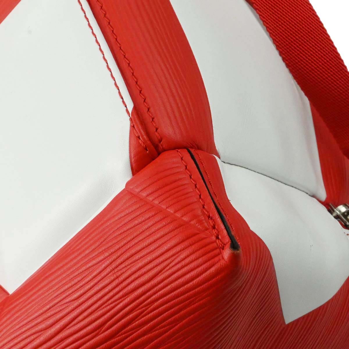 Louis Vuitton Red White Epi Apollo Backpack M52117