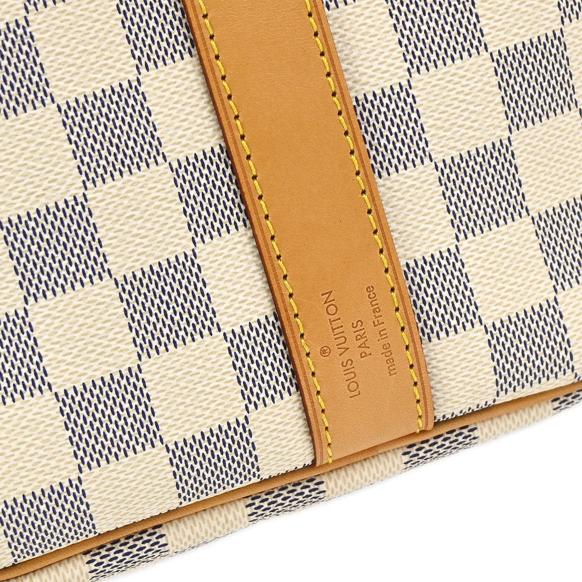 Louis Vuitton Damier Azur Keepall Bandouliere 45 Duffle Bag N48223
