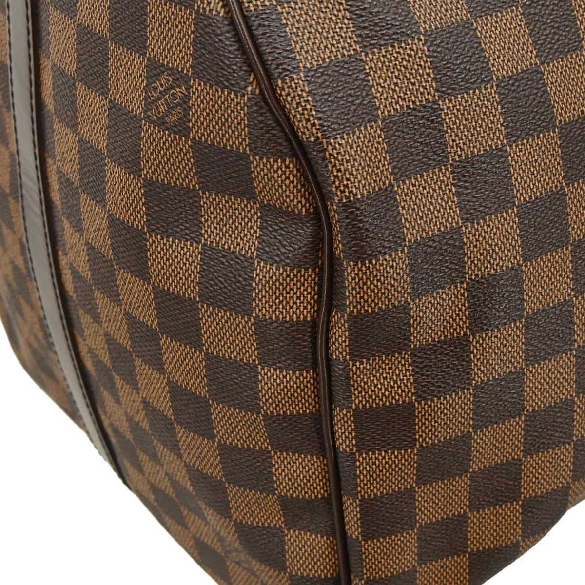 Louis Vuitton Damier Keepall Bandouliere 55 Duffle Bag N41414