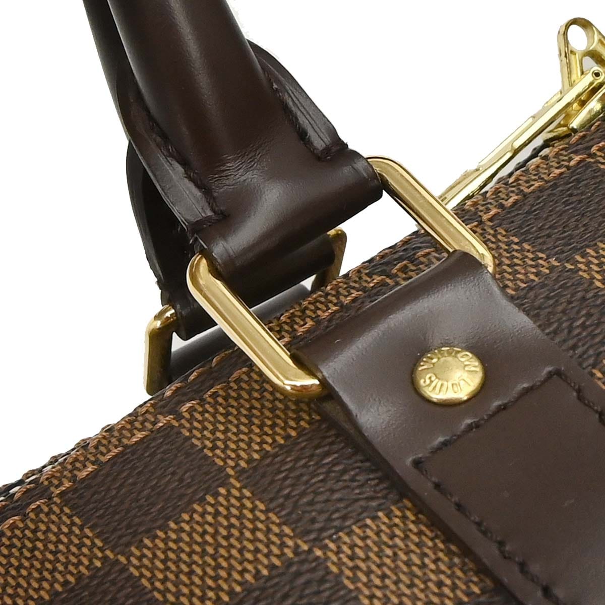 Louis Vuitton Damier Keepall Bandouliere 55 Duffle Bag N41414
