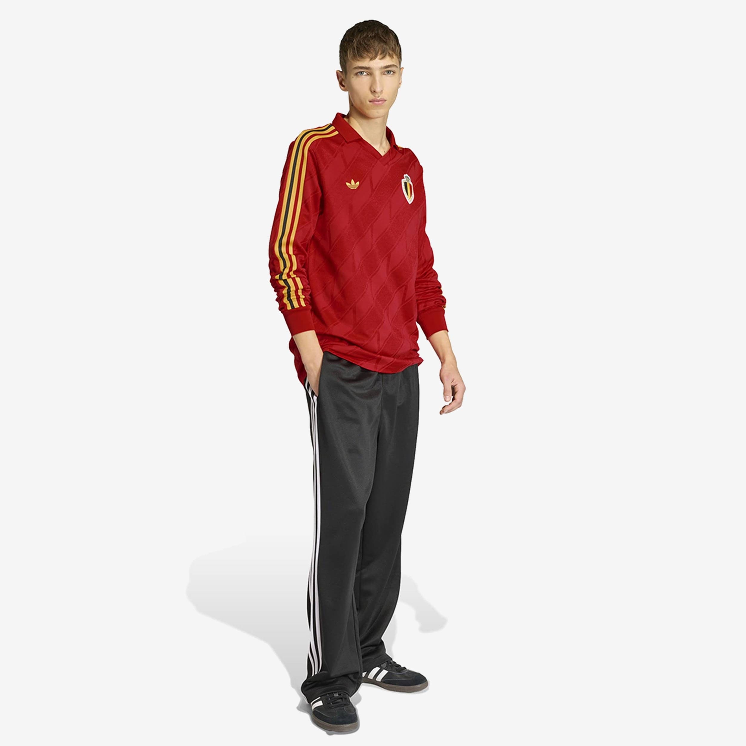 adidas Belgium Home Jersey 86