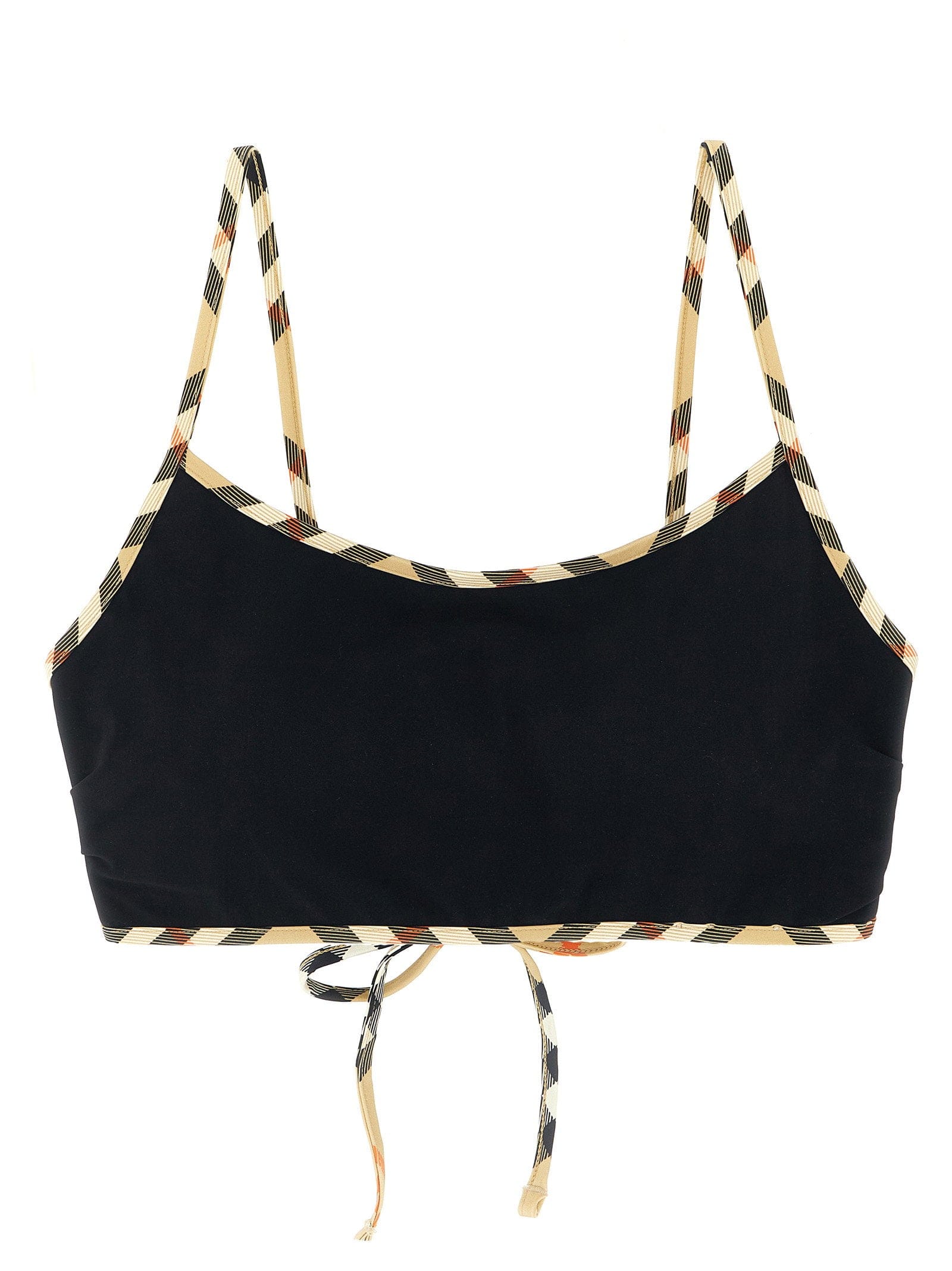 Burberry Starla Bikini Top — Black