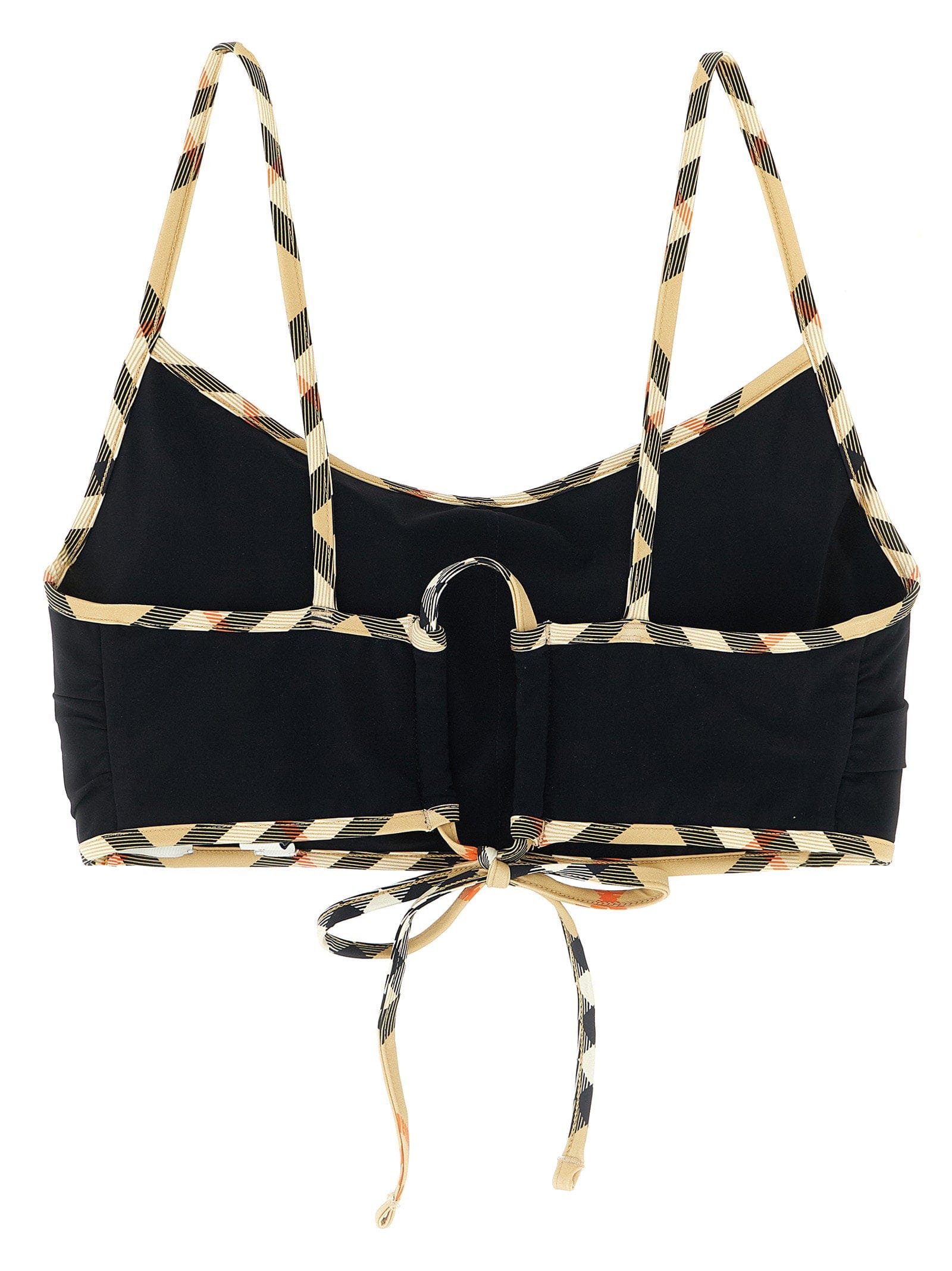Burberry Starla Bikini Top — Black