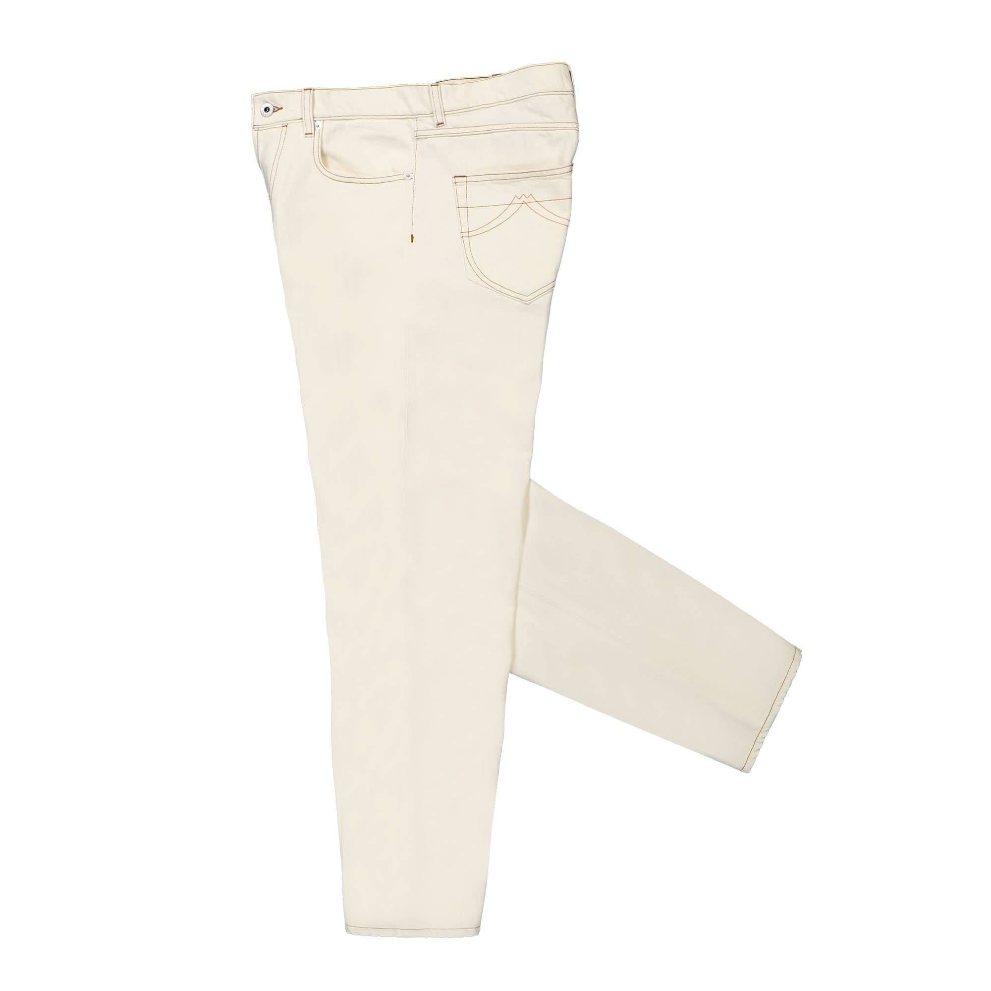 KENZO Cropped Asagao Straight Fit Jeans