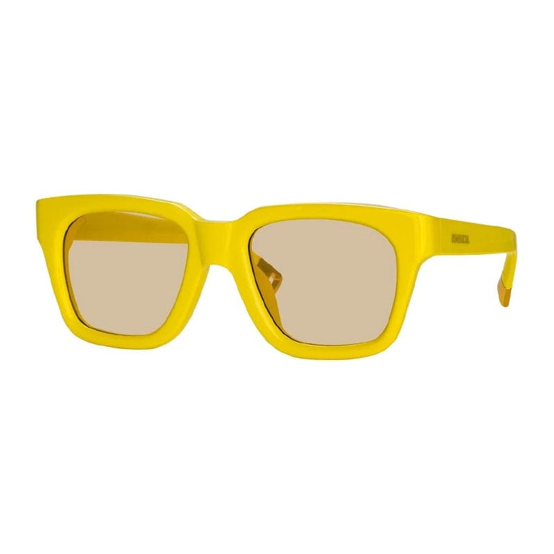 Jacquemus Sunglasses Square Full Rim, Shiny Black Frame And Green Lens Jac/20C1