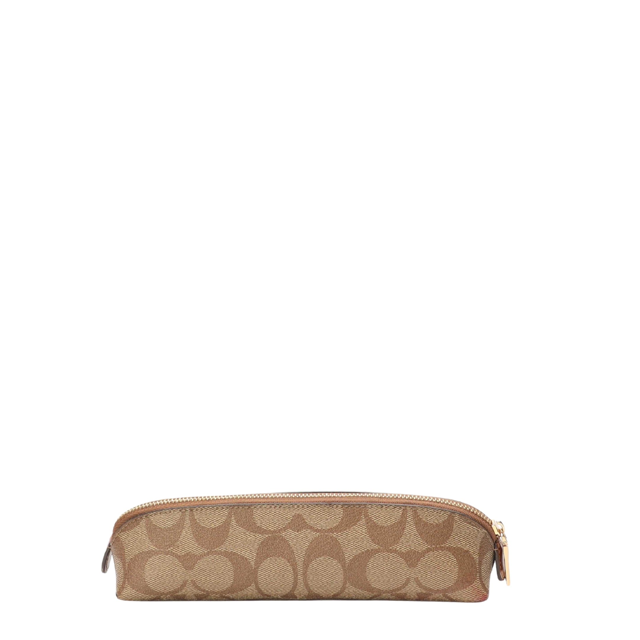 Coach Signature Canvas Pencil Case