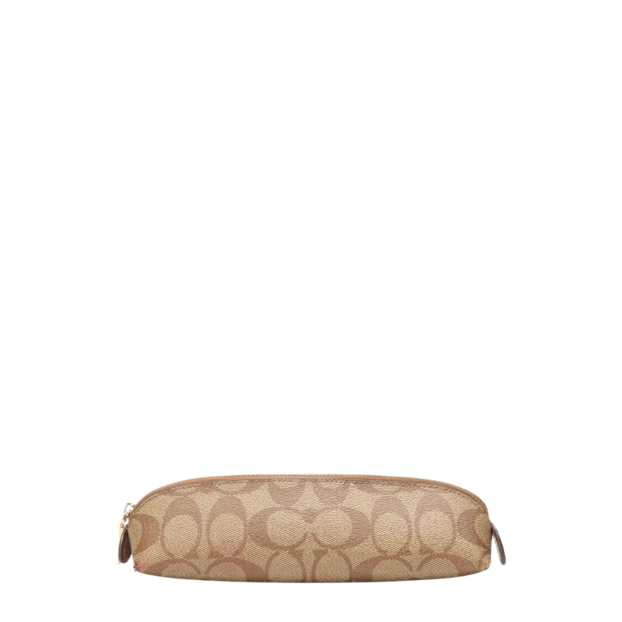 Coach Signature Canvas Pencil Case