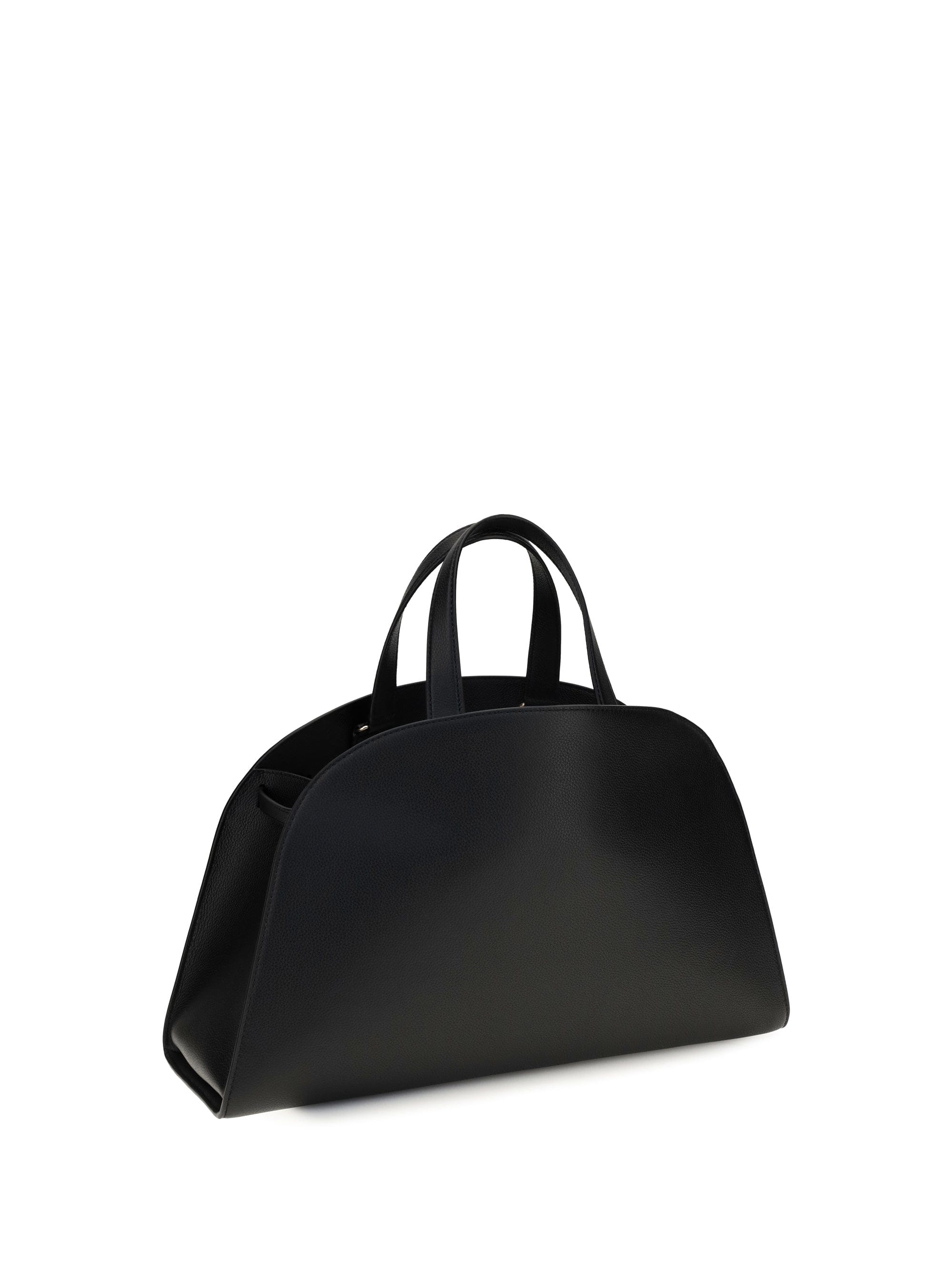 Tory Burch Romy Bauletto Shoulder Bag — Black